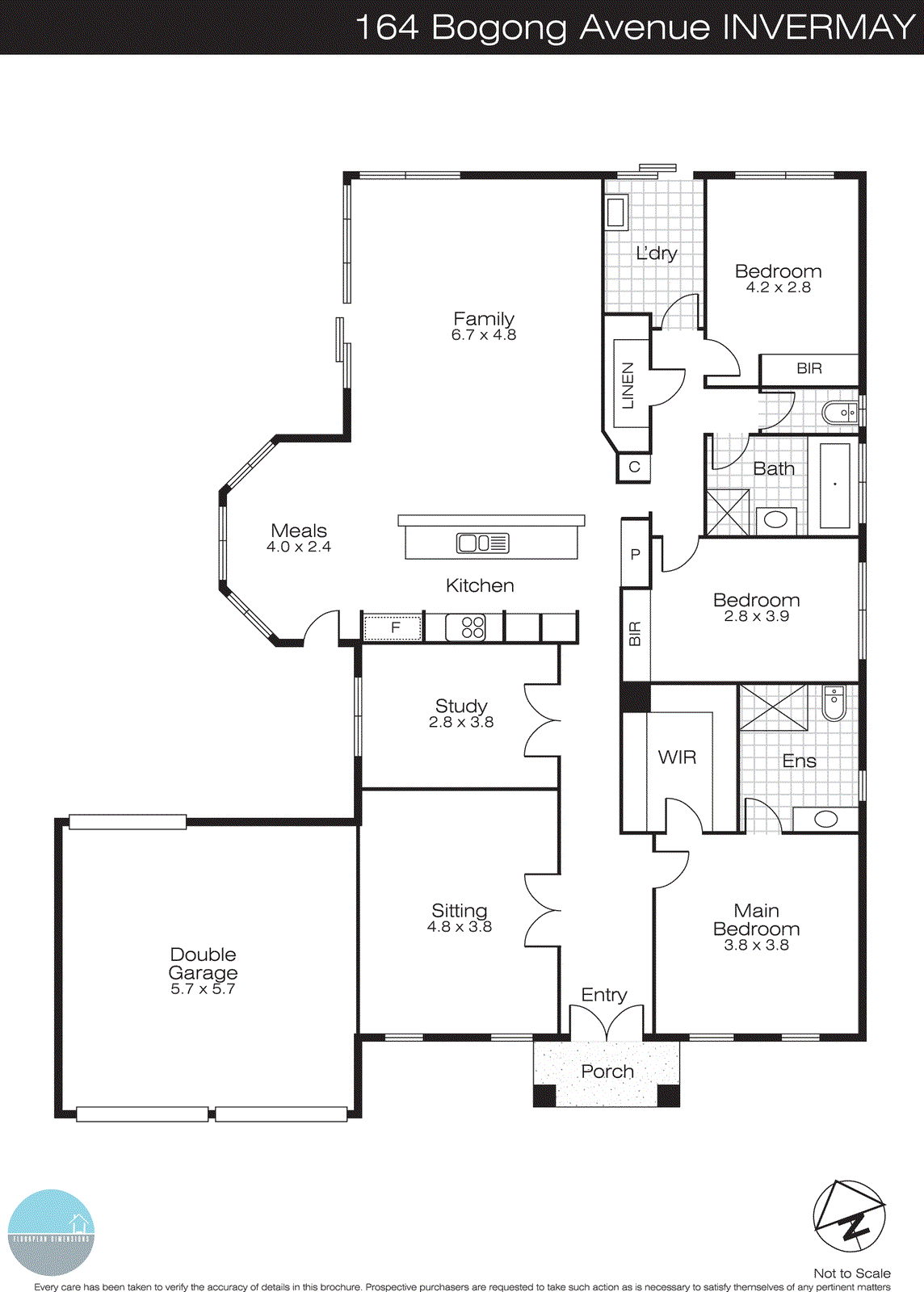 164 Bogong Avenue, Invermay Park VIC 3350 - Floorplan