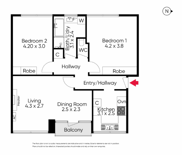 1/64 Stanhope Street, Malvern VIC 3144 - Floorplan