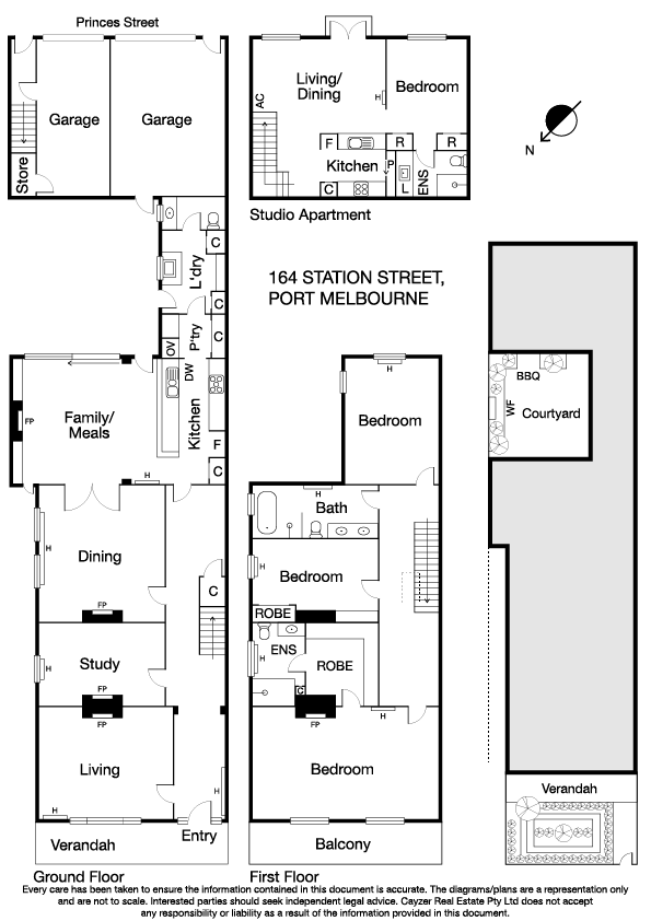164 Station Street, PORT MELBOURNE VIC 3207 - Floorplan