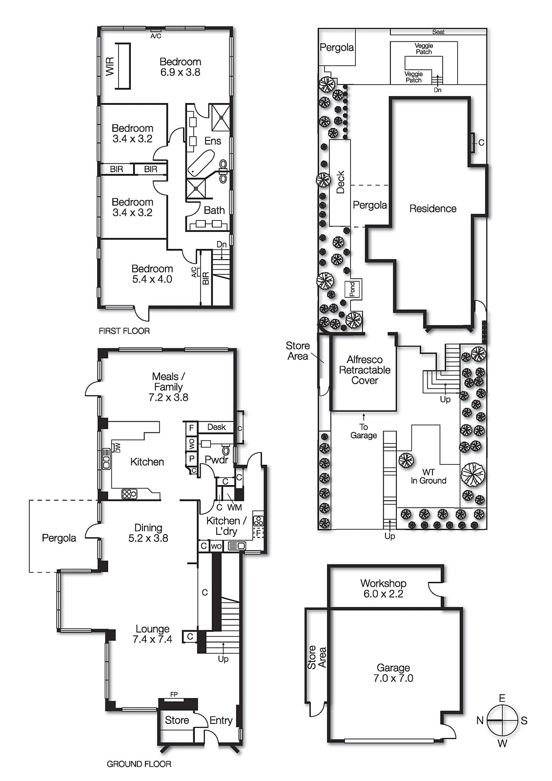 164 Tramway Parade, Beaumaris VIC 3193 - Floorplan