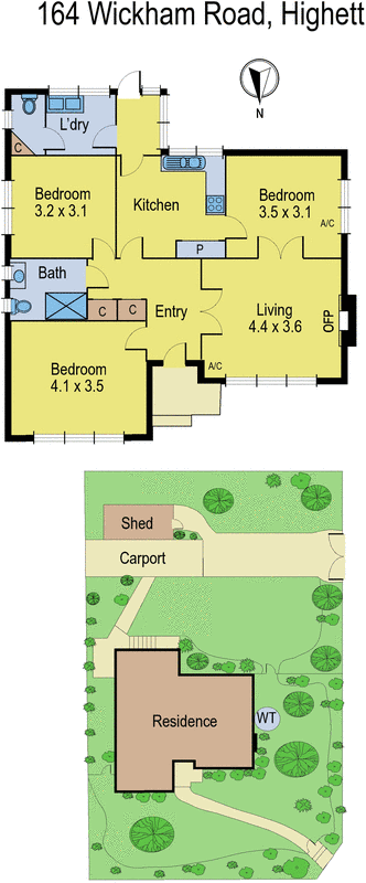 164 Wickham Road, Highett VIC 3190 - Floorplan