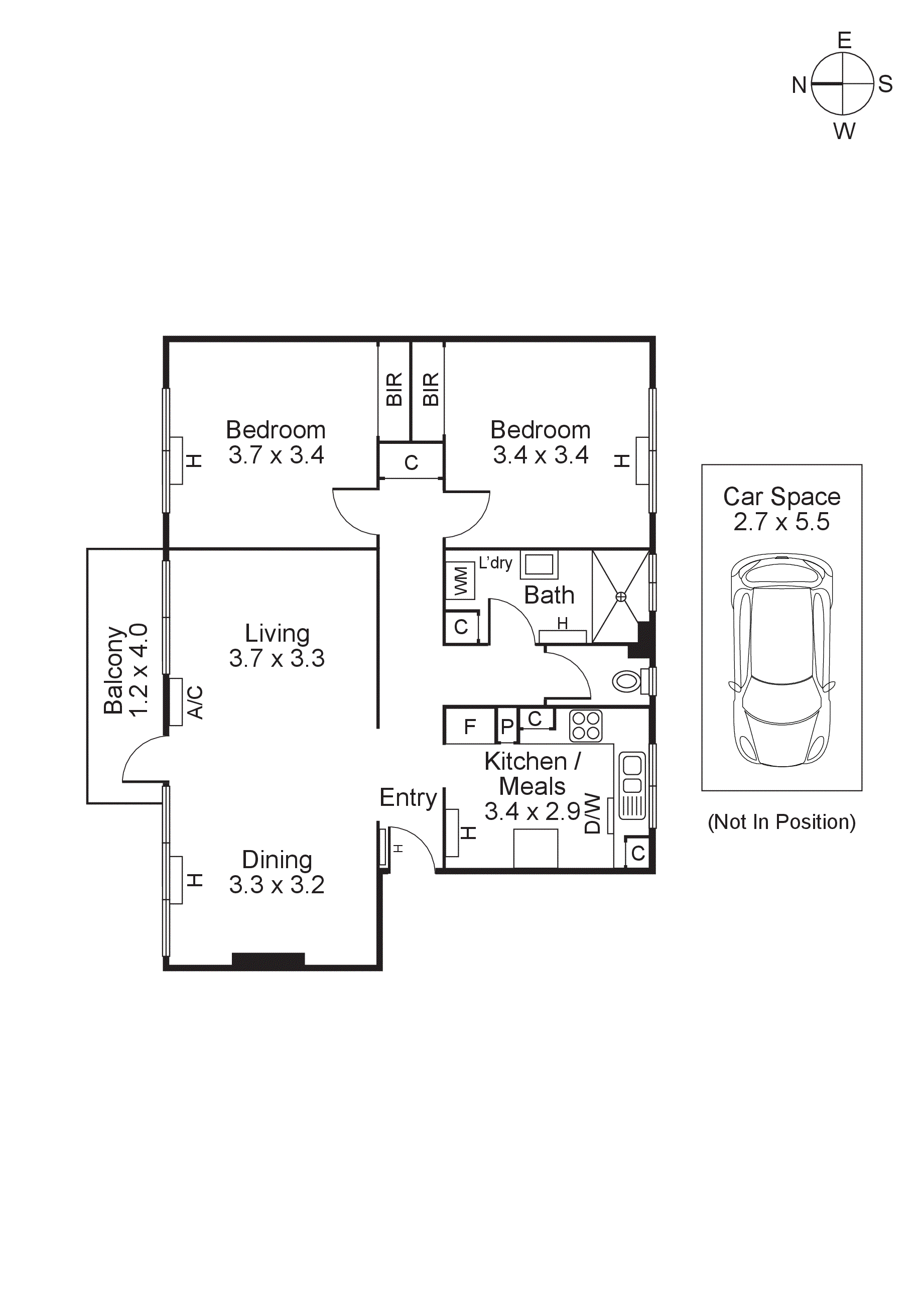 16/45 Williams Road, Windsor VIC 3181 - Floorplan