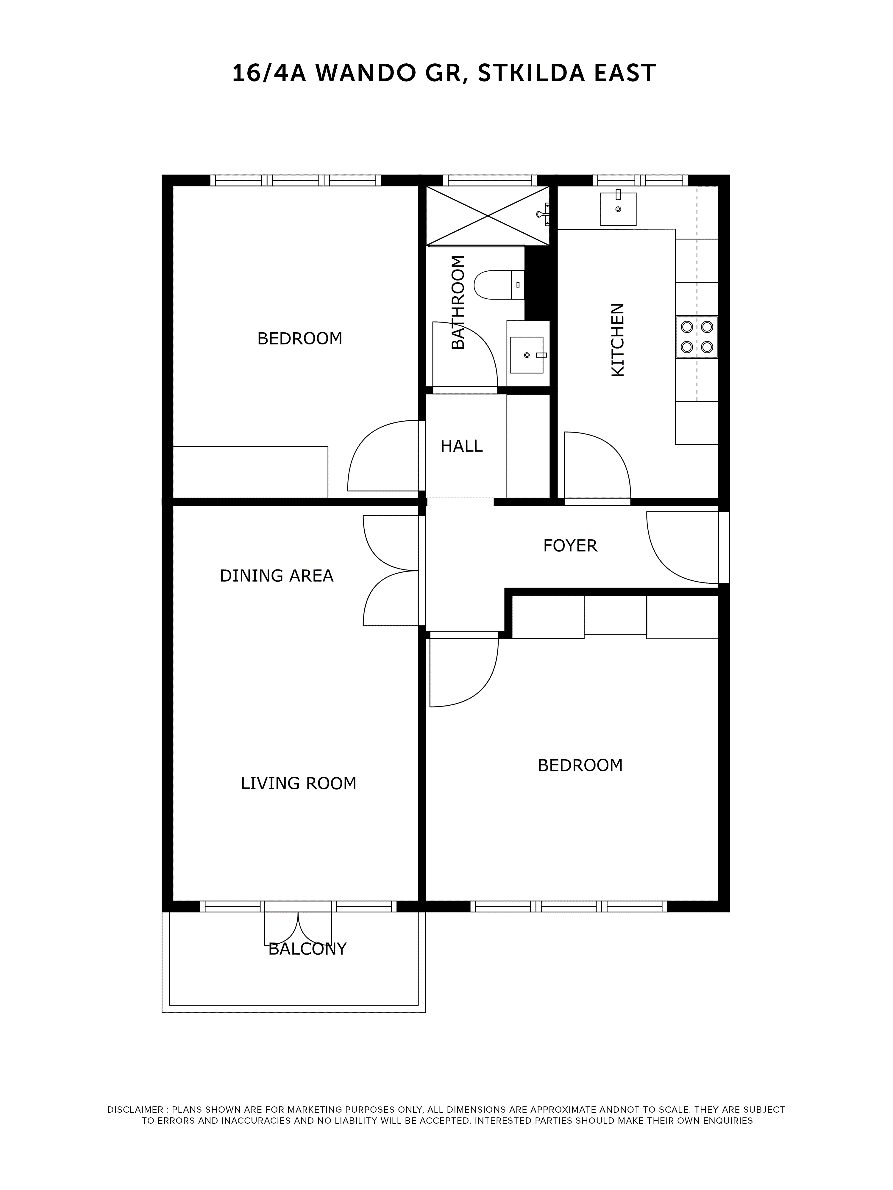 16/4A Wando Grove, St Kilda East VIC 3183 - Floorplan