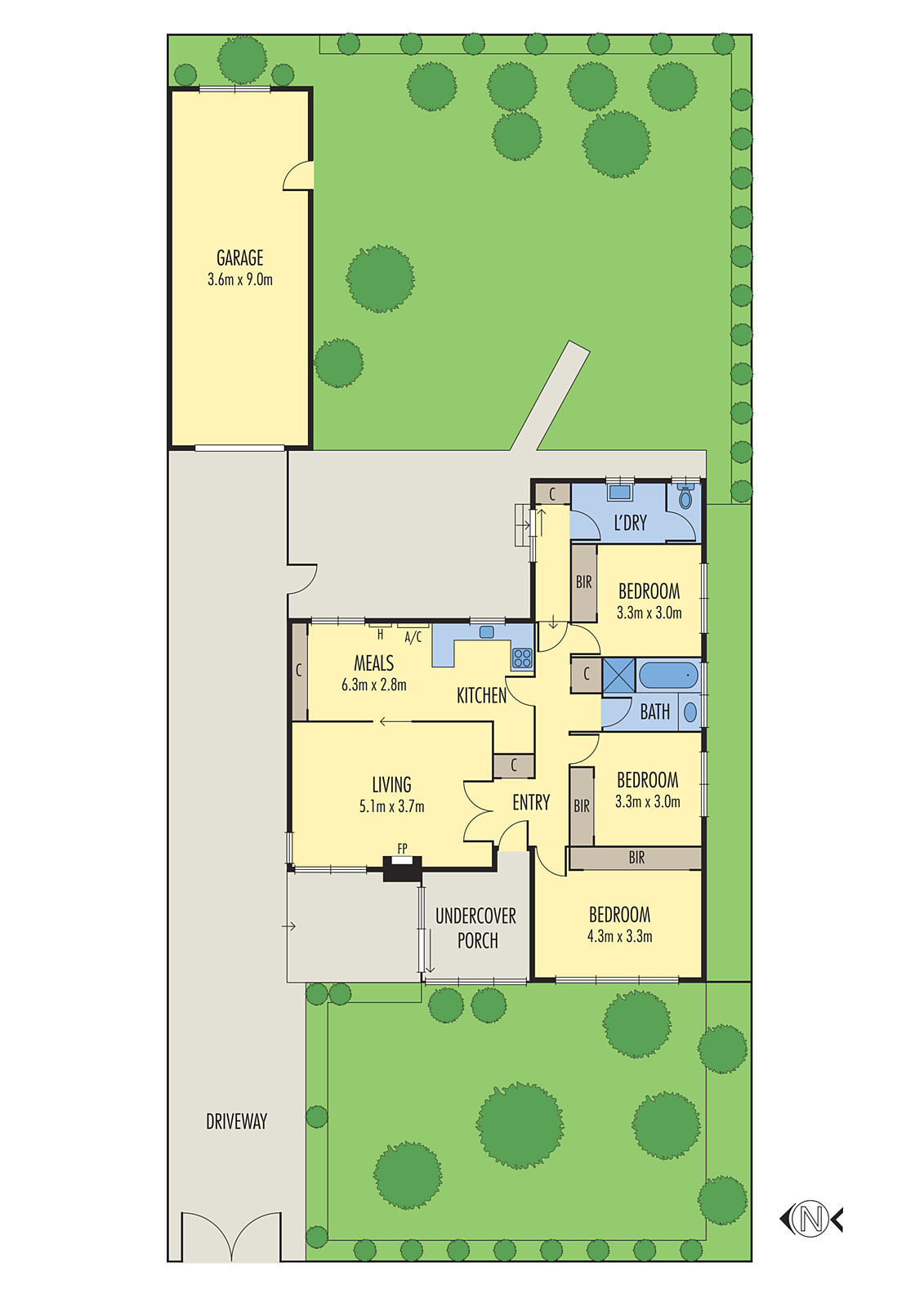 165 Boundary Road, Whittington VIC 3219 - Floorplan