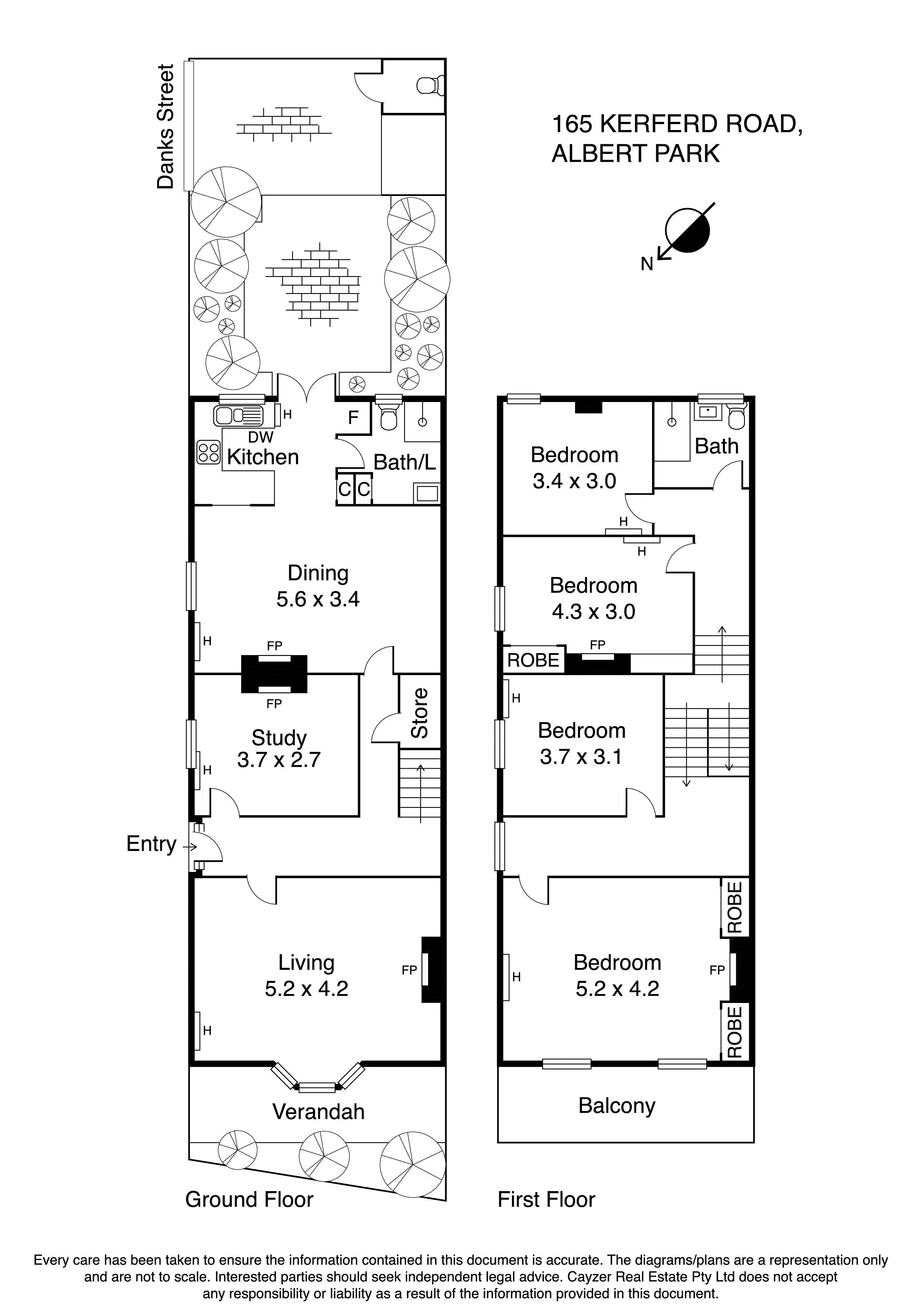 165 Kerferd Road, ALBERT PARK VIC 3206 - Floorplan