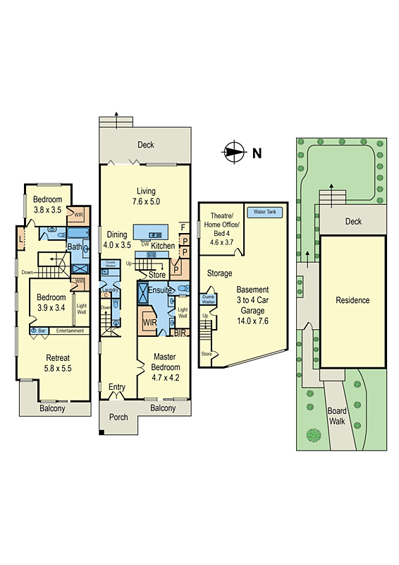 1/65 Tramway Parade, Beaumaris VIC 3193 - Floorplan