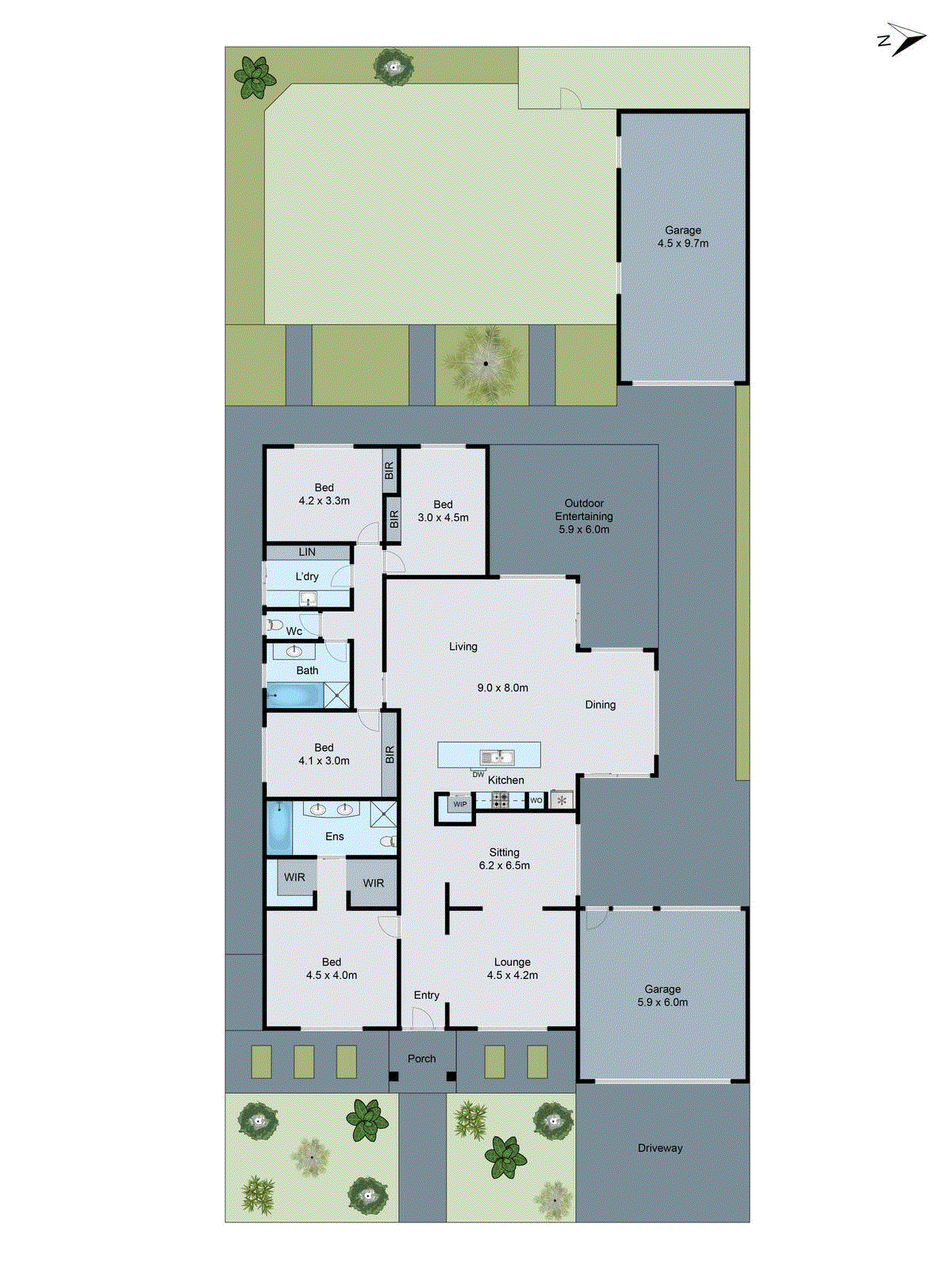 166 Bailey Street, Grovedale VIC 3216 - Floorplan