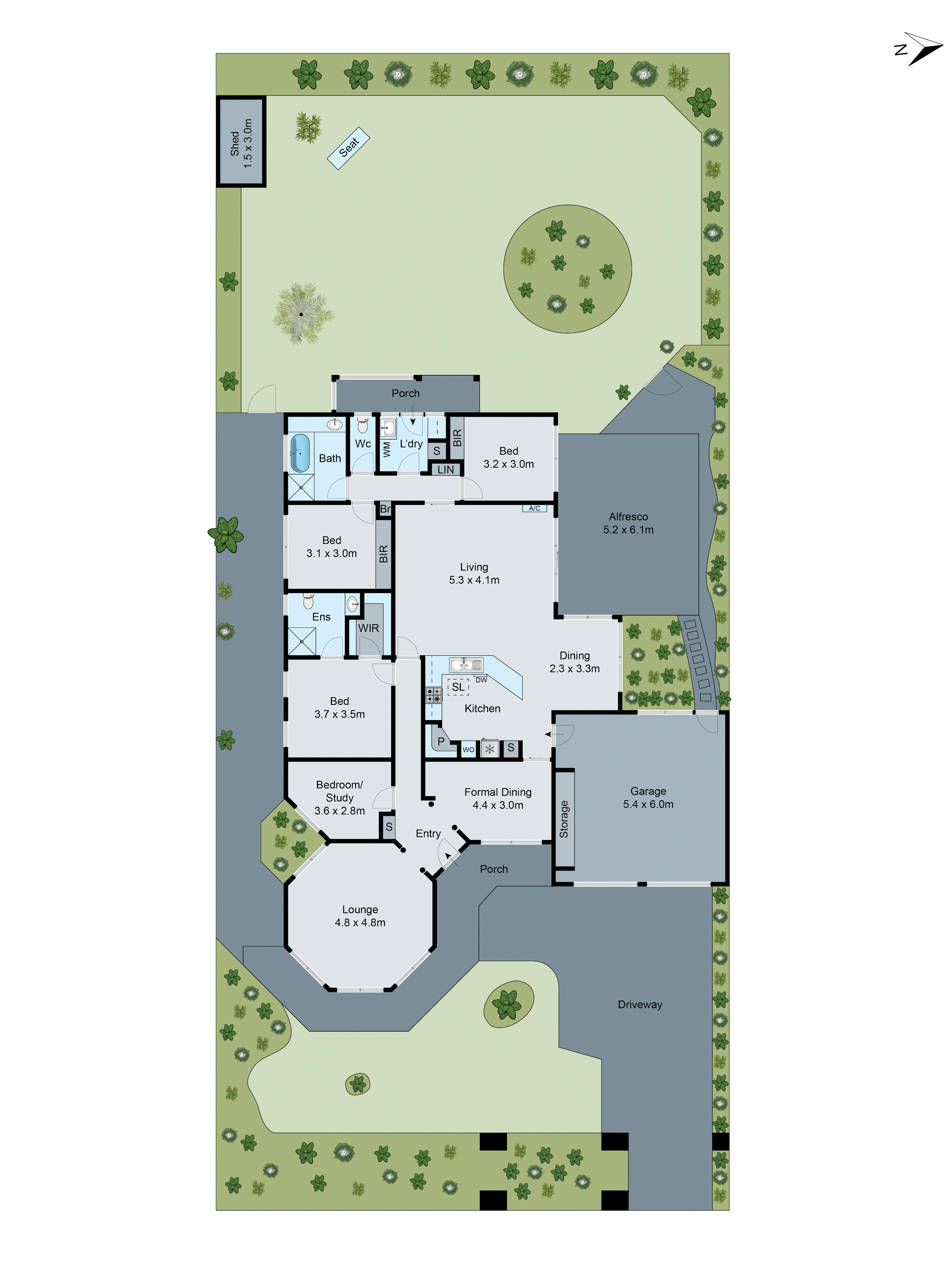 166 South Valley Road, Highton VIC 3216 - Floorplan