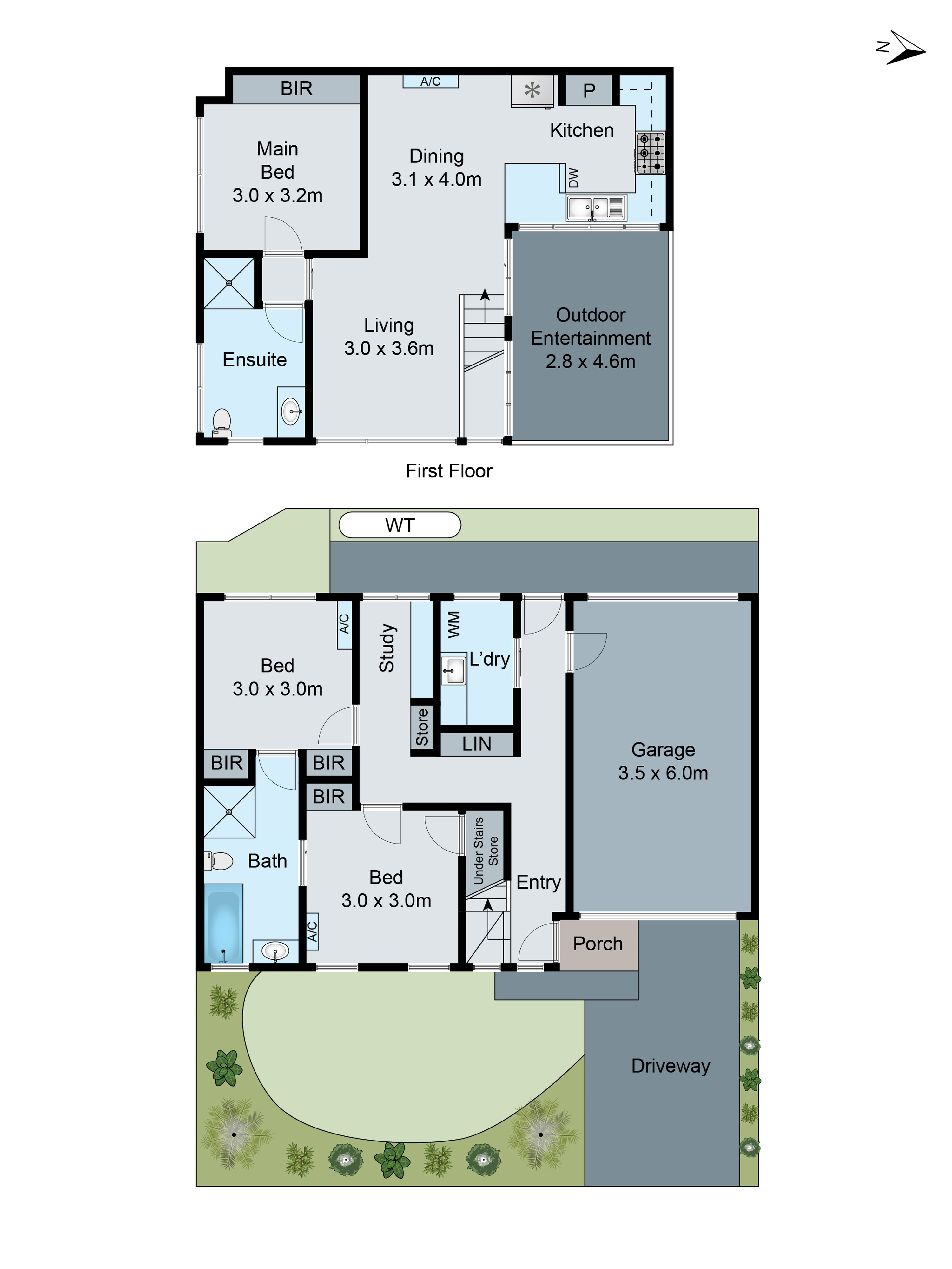 1/66 Vines Road, HAMLYN HEIGHTS VIC 3215 - Floorplan