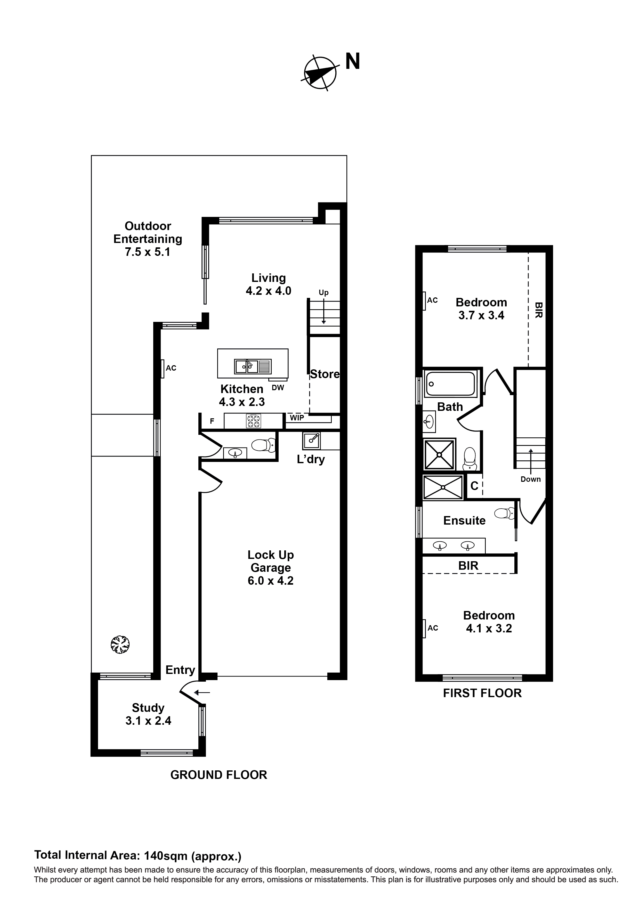 1/66 Wilson Street, Yarraville VIC 3013 - Floorplan