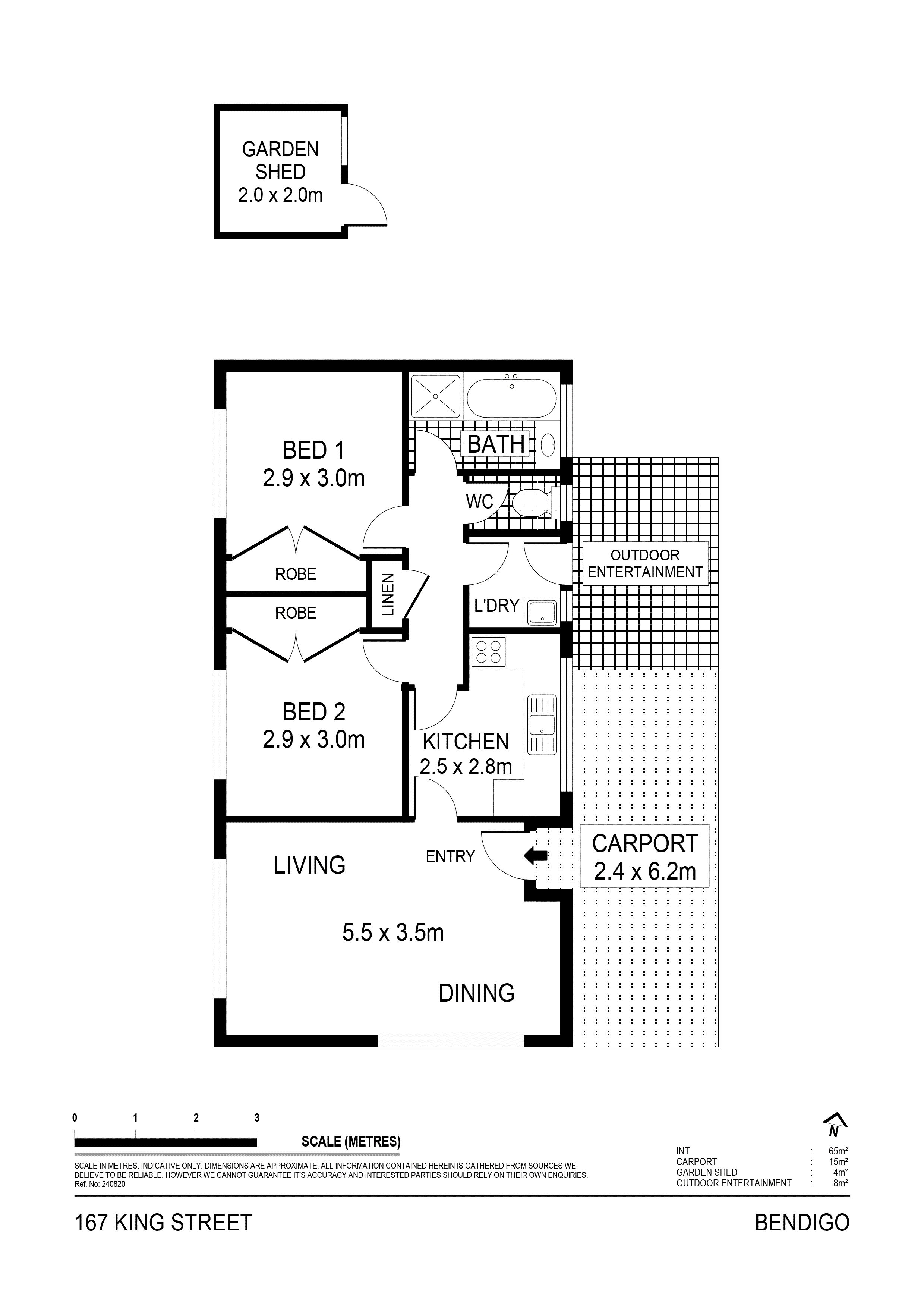 167 King Street, Bendigo VIC 3550 - Floorplan