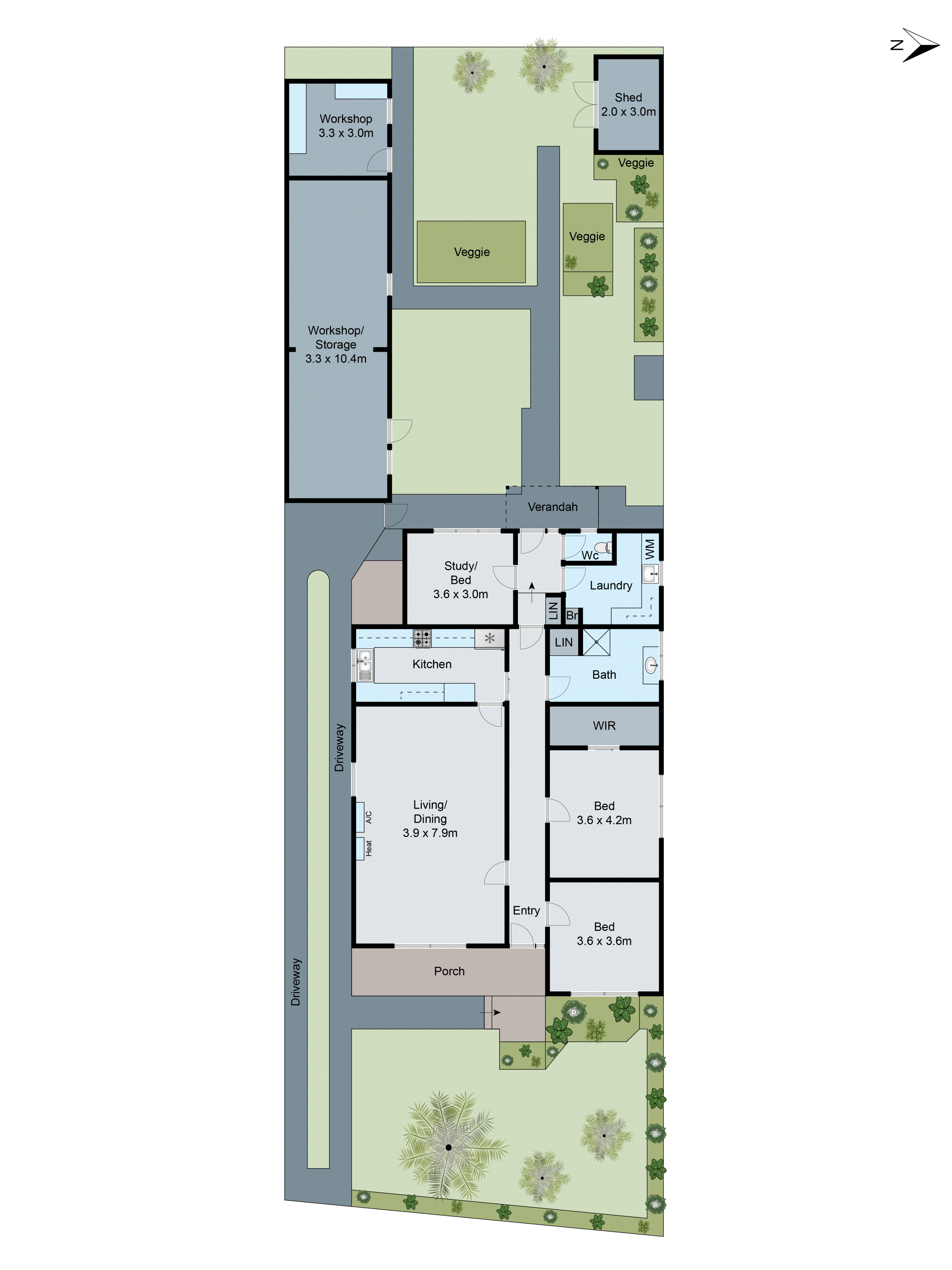 167 Minerva Road, Newtown VIC 3220 - Floorplan