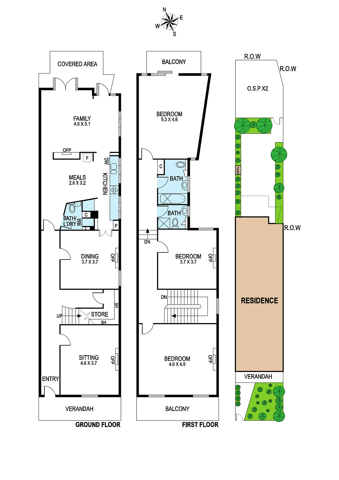 168 Hotham Street, East Melbourne
- Floorplan 1