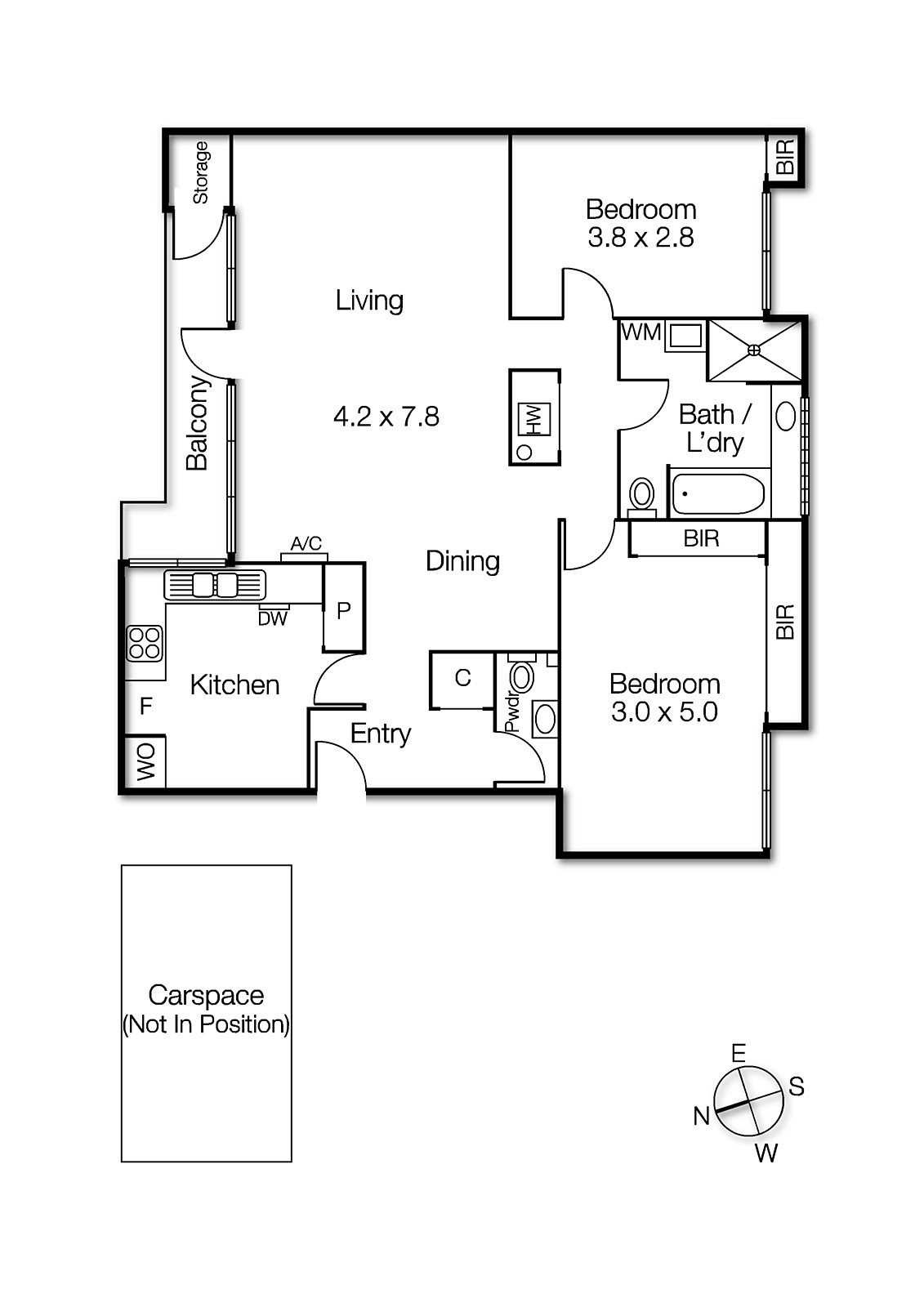 16/8 Mooltan Avenue, St Kilda East VIC 3183 - Floorplan