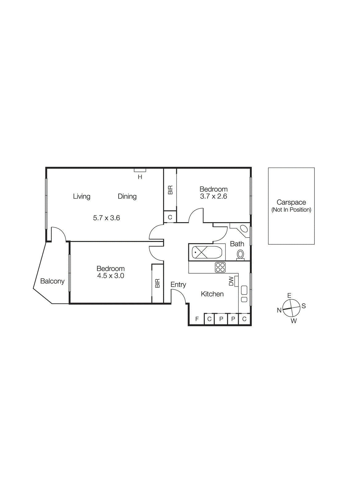 16/8 Westbury Street, St Kilda East VIC 3183 - Floorplan