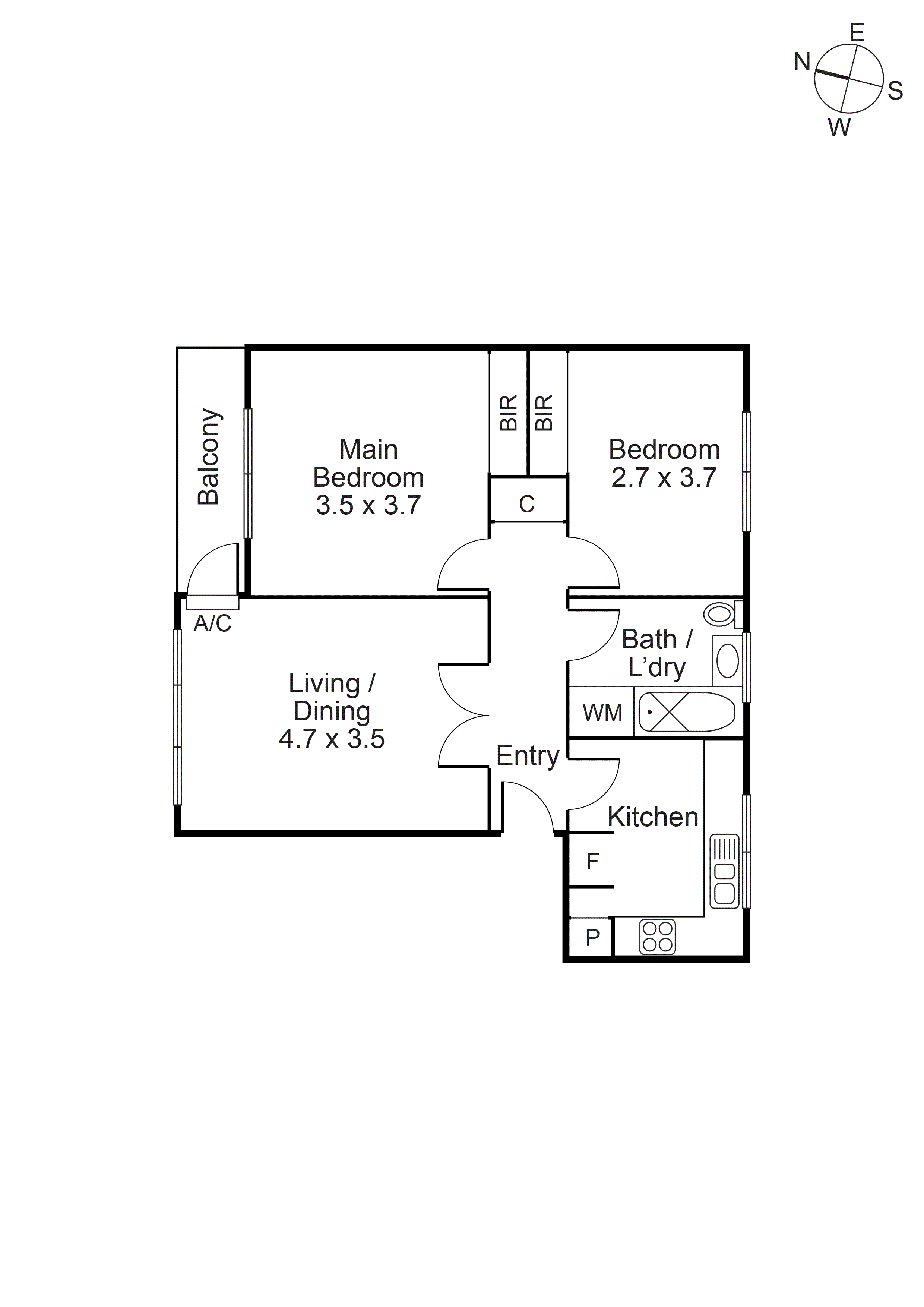 16/9 Cromwell Road, South Yarra VIC 3141 - Floorplan