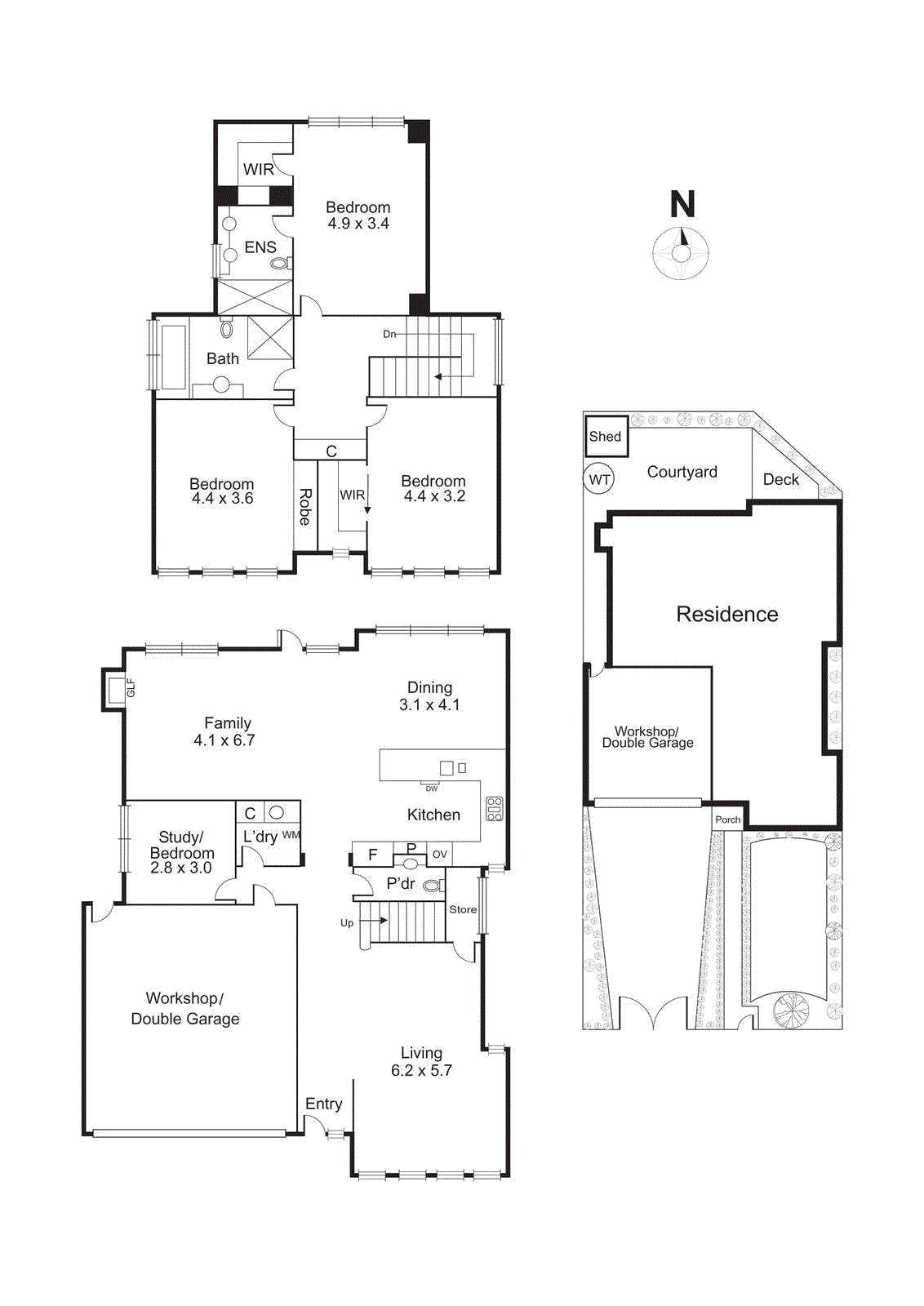 1/69 Mortimore Street, Bentleigh VIC 3204 - Floorplan