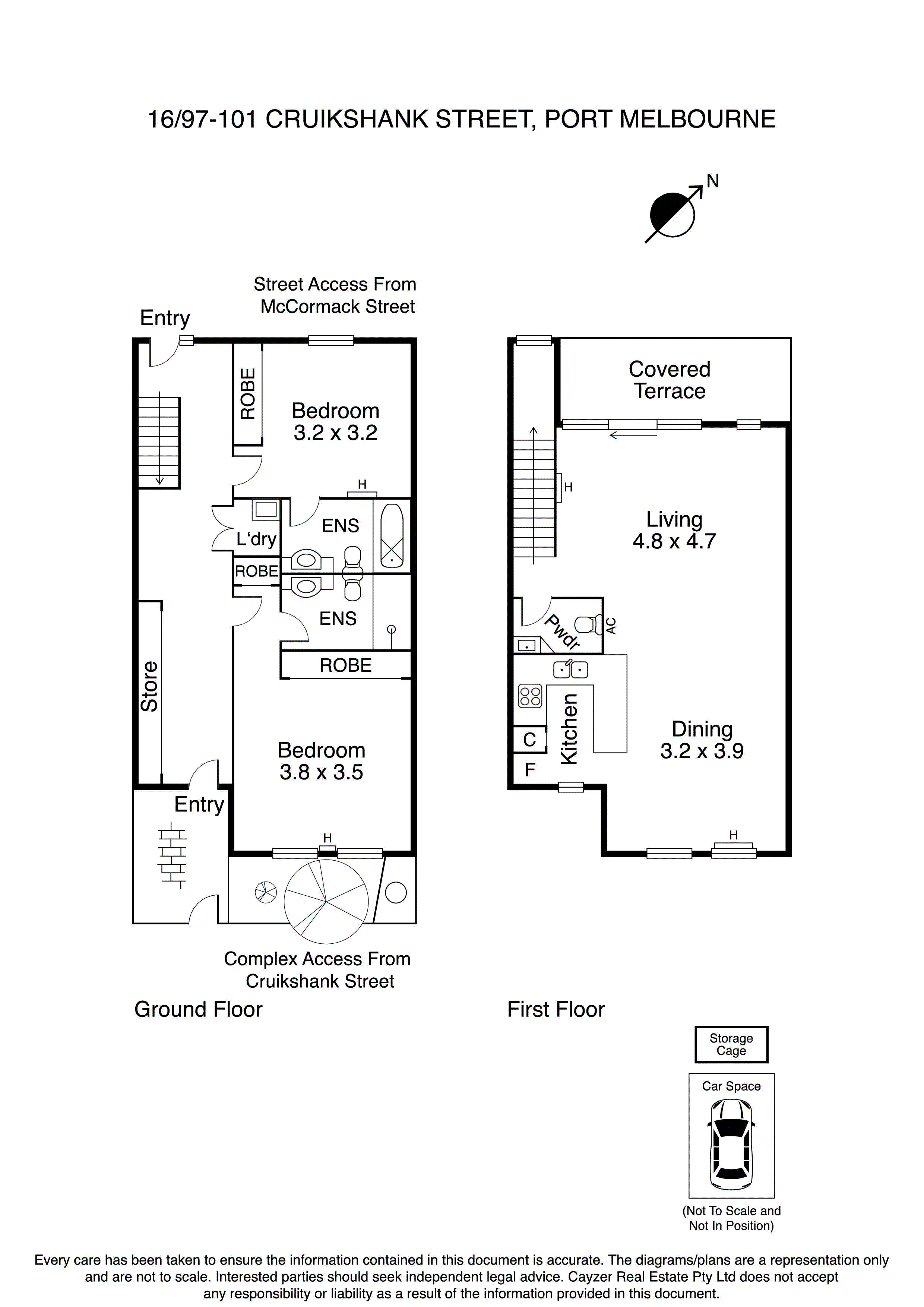 16/97-101 Cruikshank Street, PORT MELBOURNE VIC 3207 - Floorplan