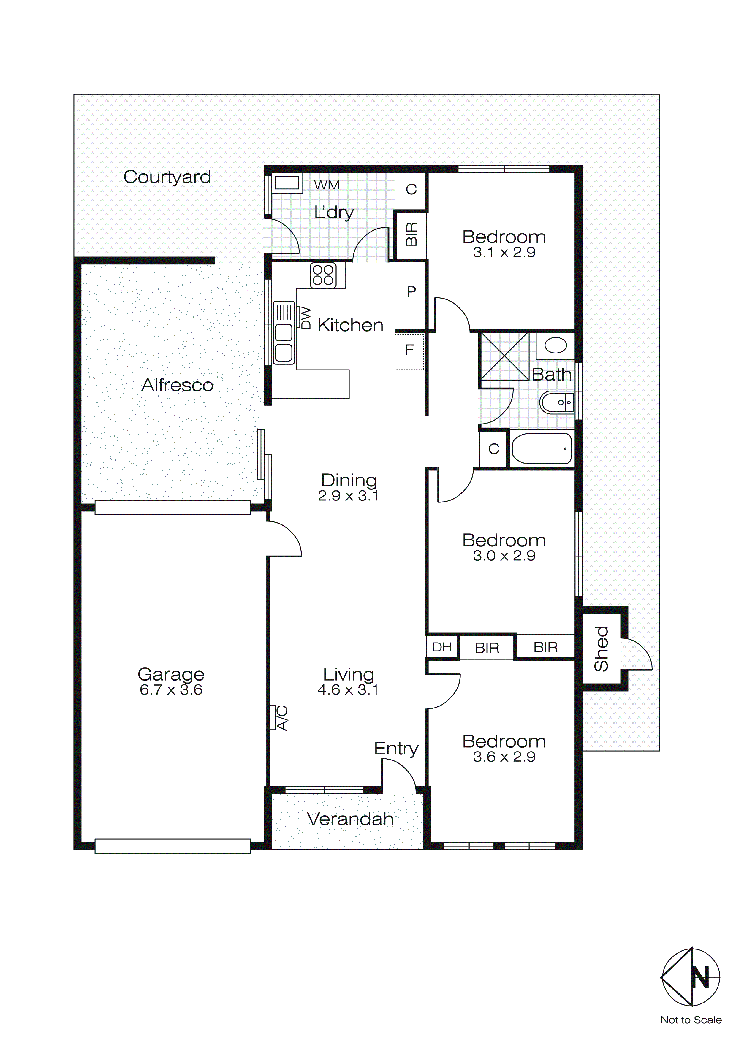 169a Albert Street, Sebastopol VIC 3356 - Floorplan