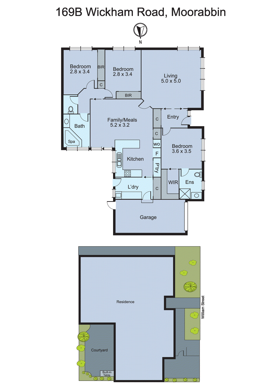 169b Wickham Road, Moorabbin VIC 3189 - Floorplan