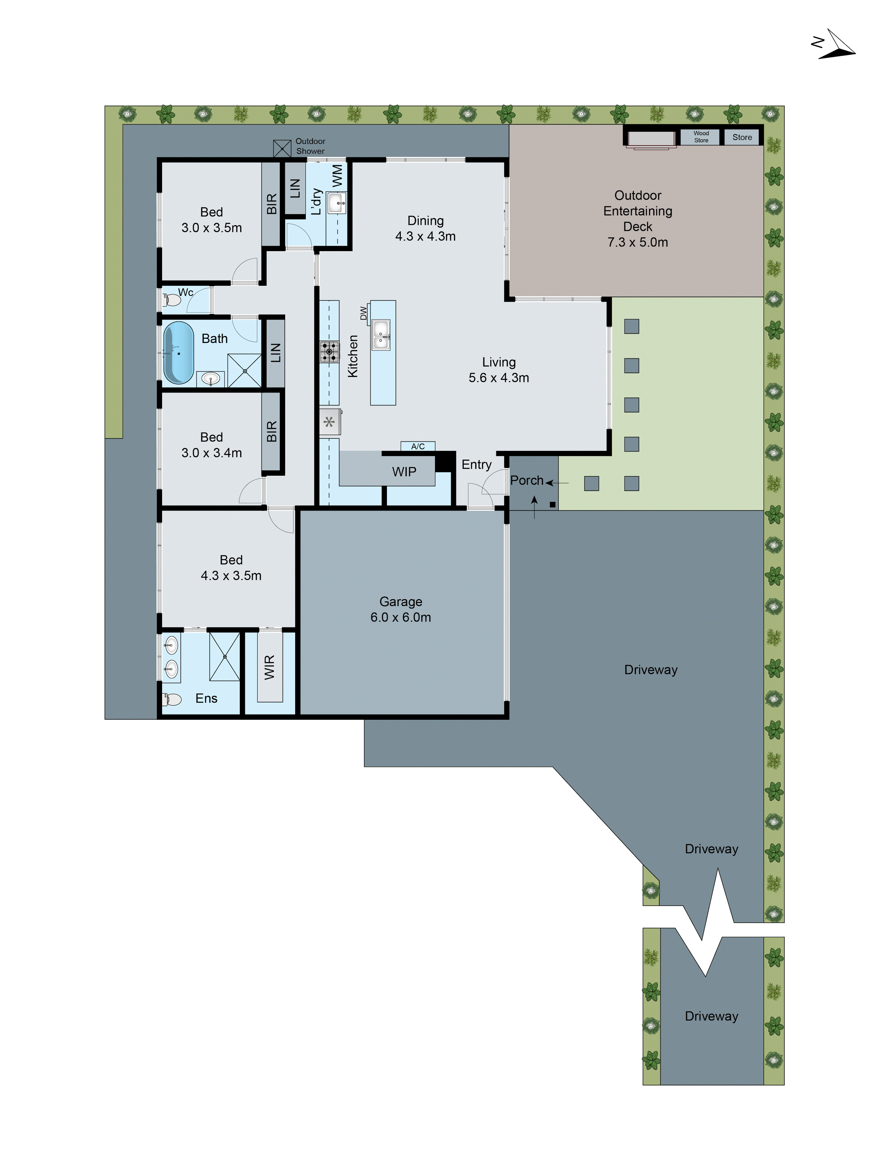 16b Alkoomi Avenue, Hamlyn Heights VIC 3215 - Floorplan