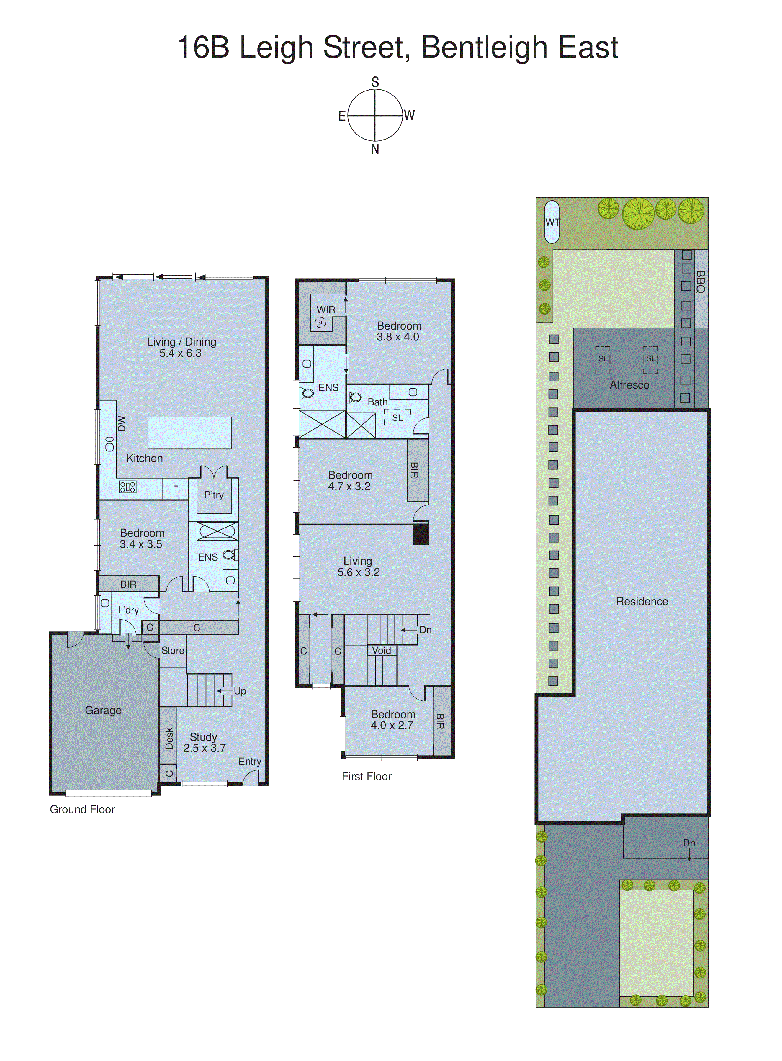 16B Leigh Street, Bentleigh East VIC 3165 - Floorplan