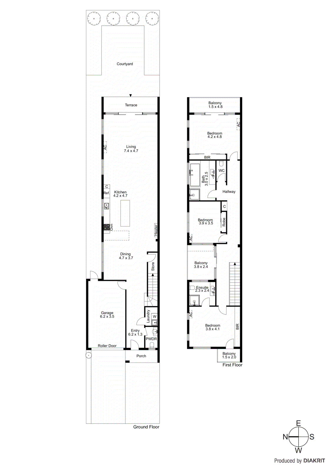 16B Milton Avenue, Clayton South VIC 3169 - Floorplan