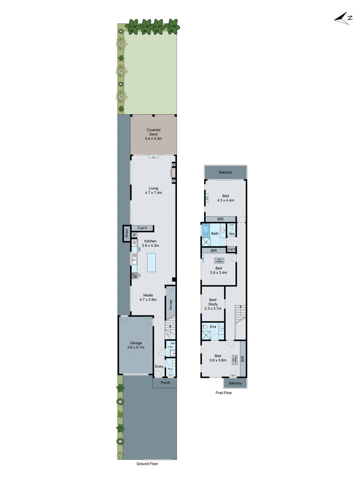 16C Milton Avenue, Clayton South VIC 3169 - Floorplan