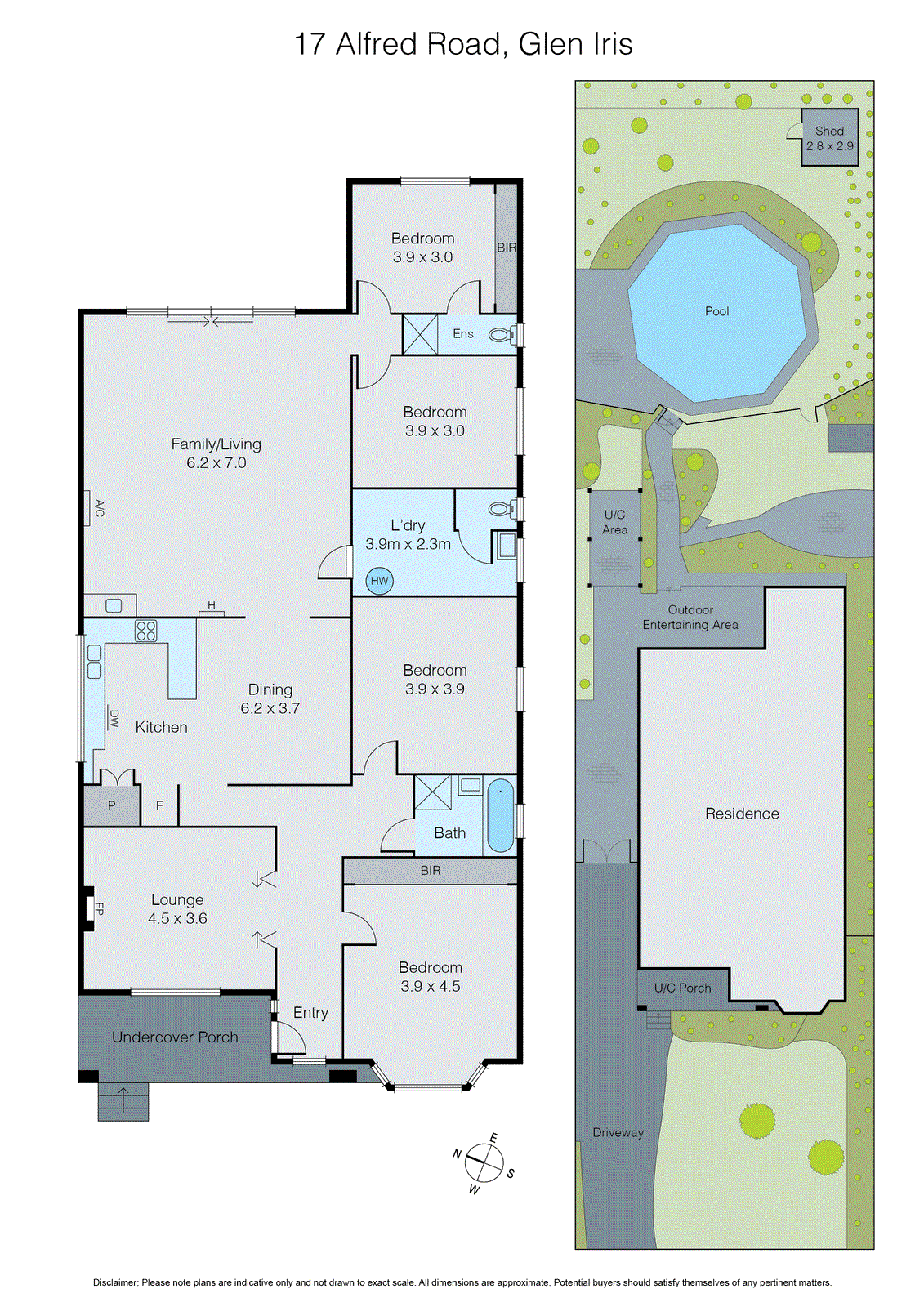 17 Alfred Road, Glen Iris VIC 3146 - Floorplan