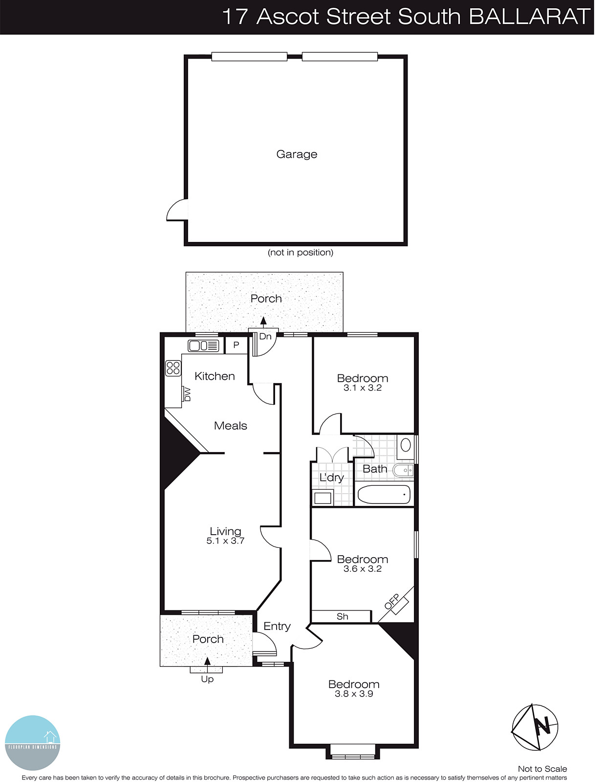 17 Ascot Street South, Ballarat Central VIC 3350 - Floorplan