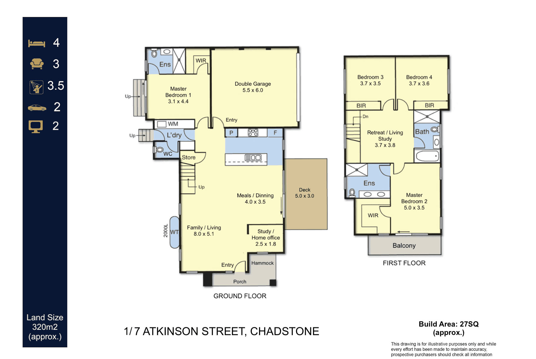 1/7 Atkinson Street, CHADSTONE VIC 3148 - Floorplan