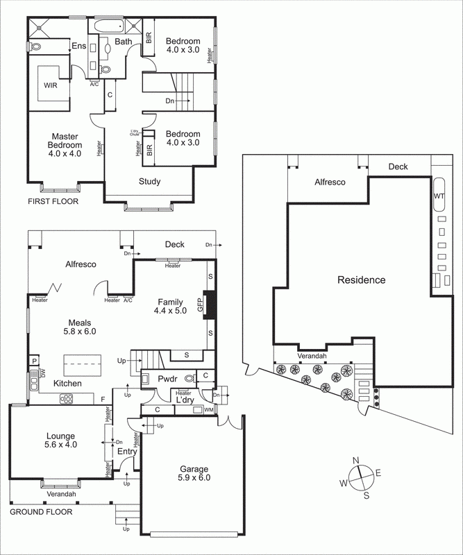 17 Banks Avenue, HAMPTON VIC 3188 - Floorplan