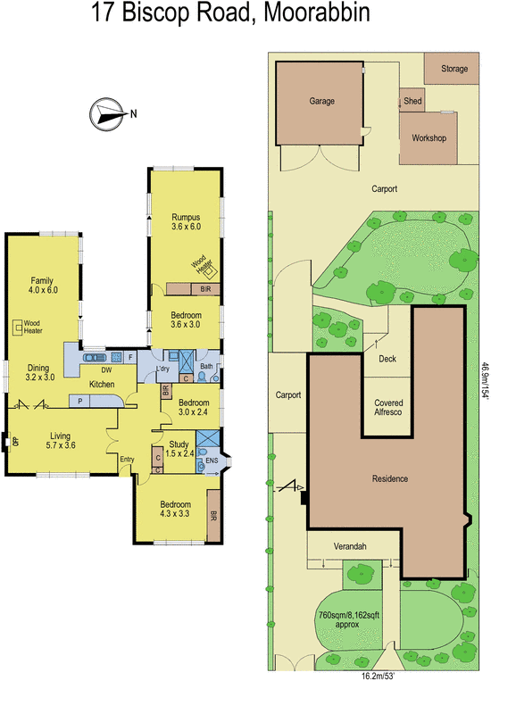 17 Biscop Road, Moorabbin VIC 3189 - Floorplan