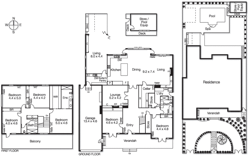 17 Bolton Avenue, Hampton VIC 3188 - Floorplan