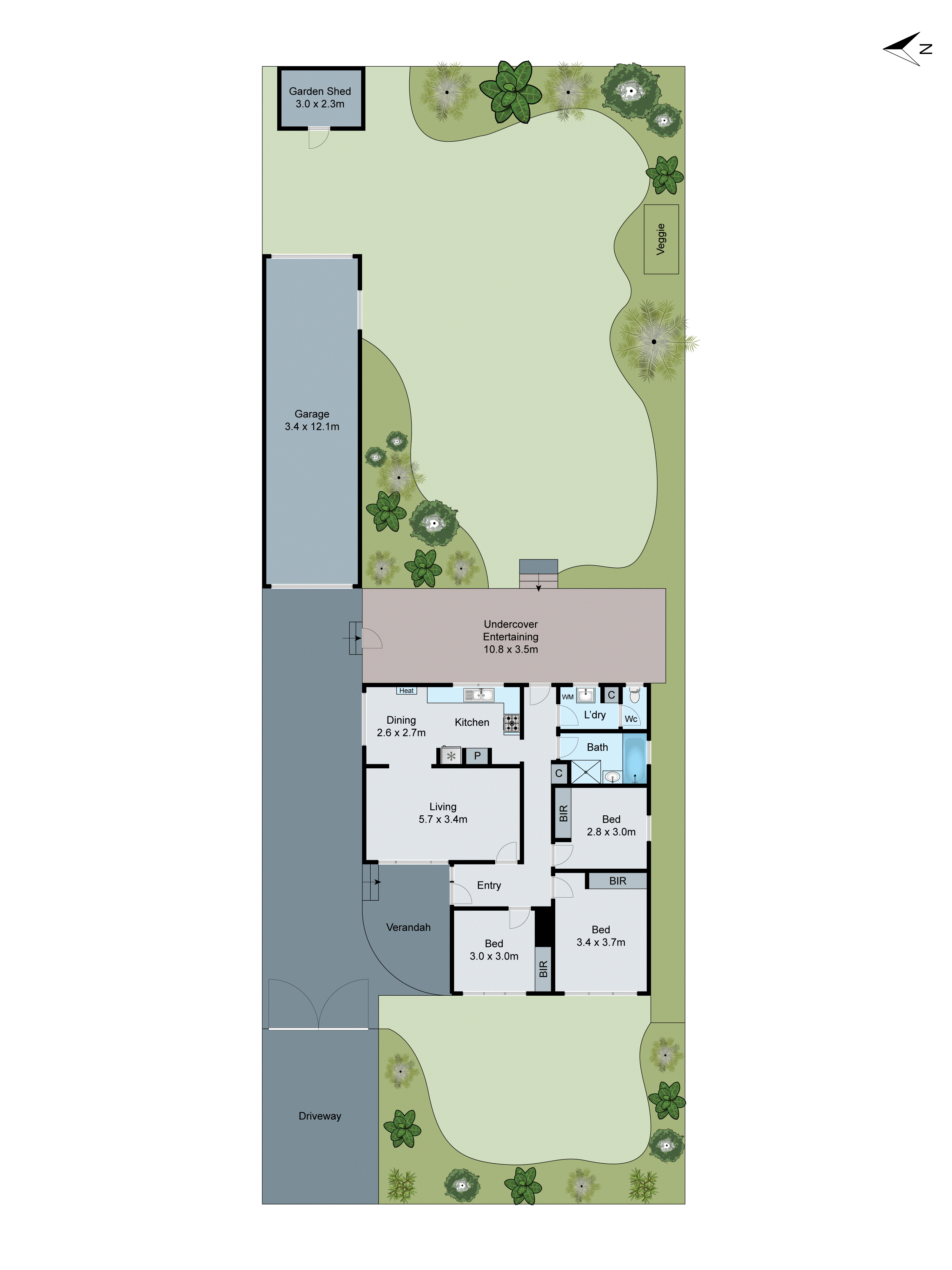 17 Brayshay Road, Newcomb VIC 3219 - Floorplan