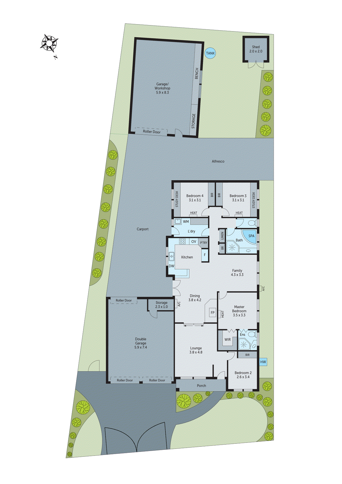 17 Browning Drive, Corio VIC 3214 - Floorplan