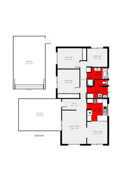 17 Bullimah Avenue, Clifton Springs VIC 3222 - Floorplan