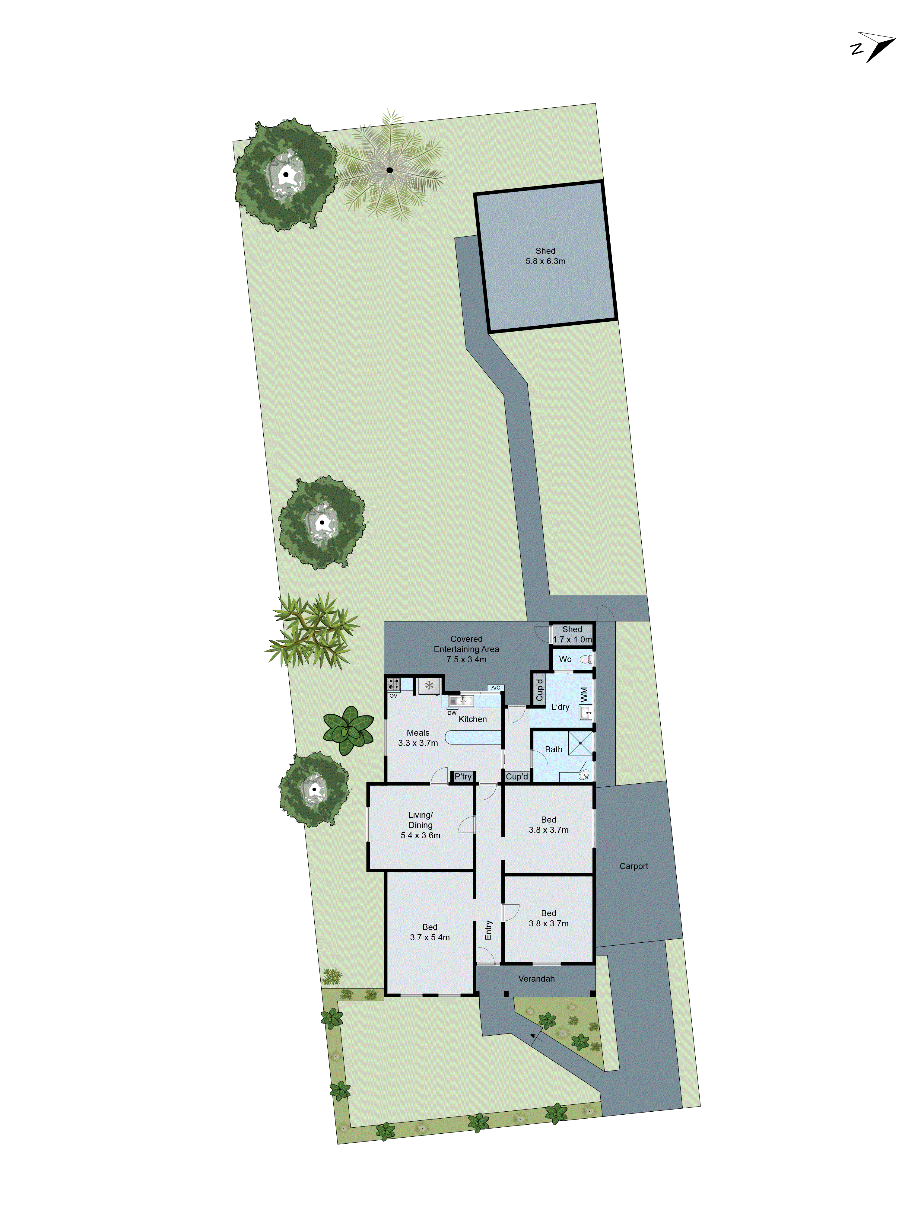 17 Camden Road, Hughesdale VIC 3166 - Floorplan