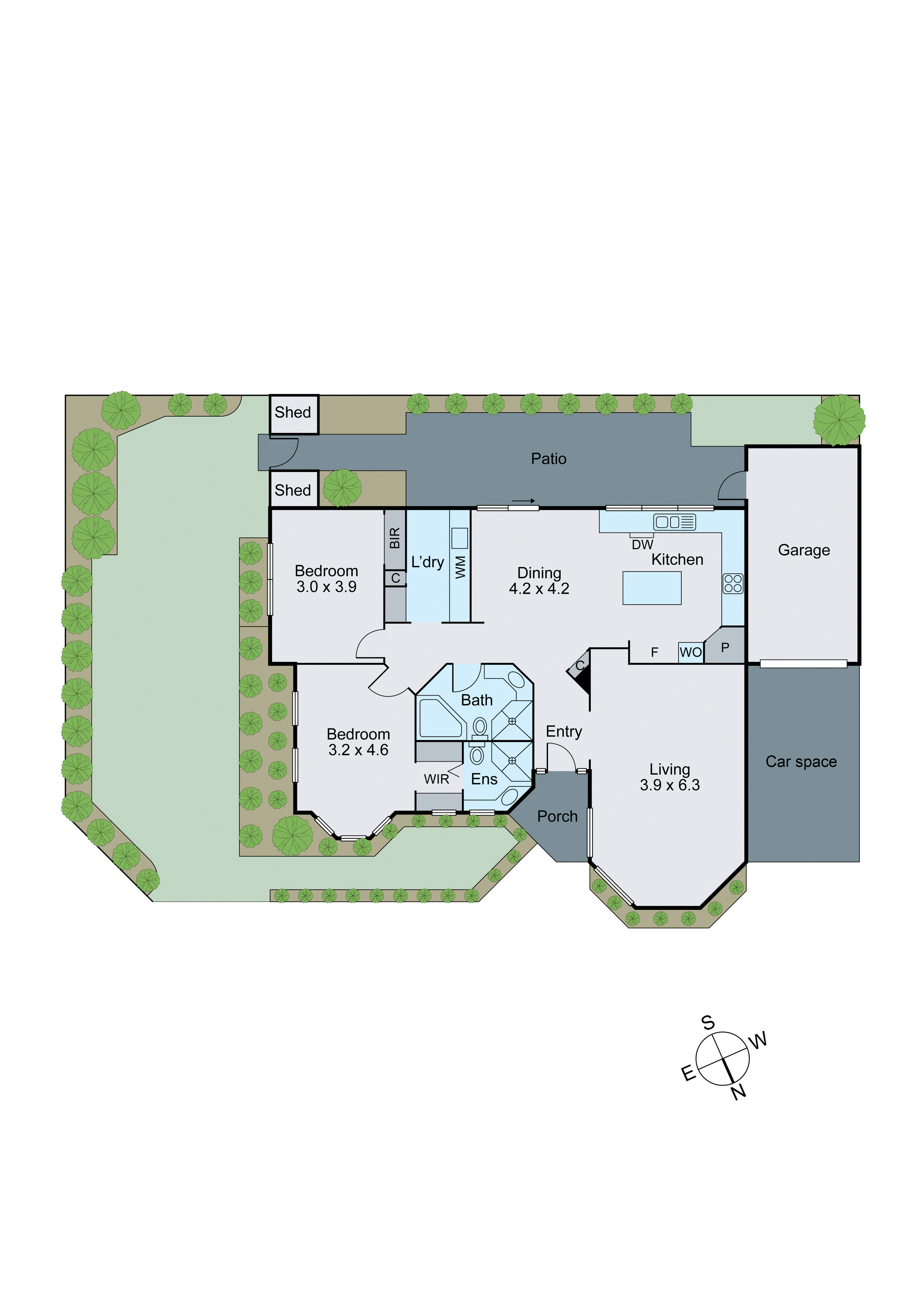 1/7 Carrum Street, Malvern East VIC 3145 - Floorplan