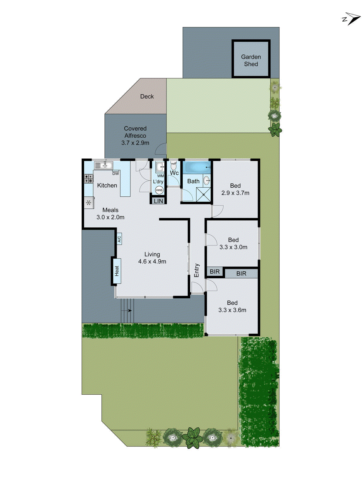 1/7 Charles Street, Belmont VIC 3216 - Floorplan