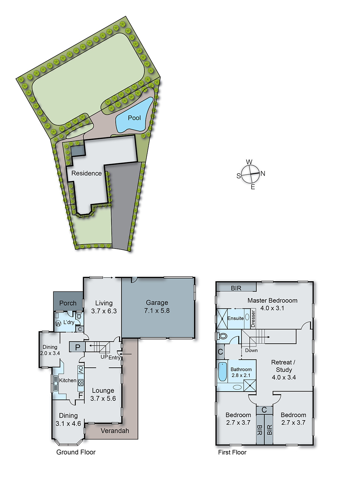 17 Colin Court, Dingley Village VIC 3172 - Floorplan