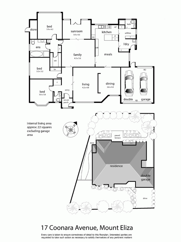 17 Coonara Avenue, MOUNT ELIZA VIC 3930 - Floorplan