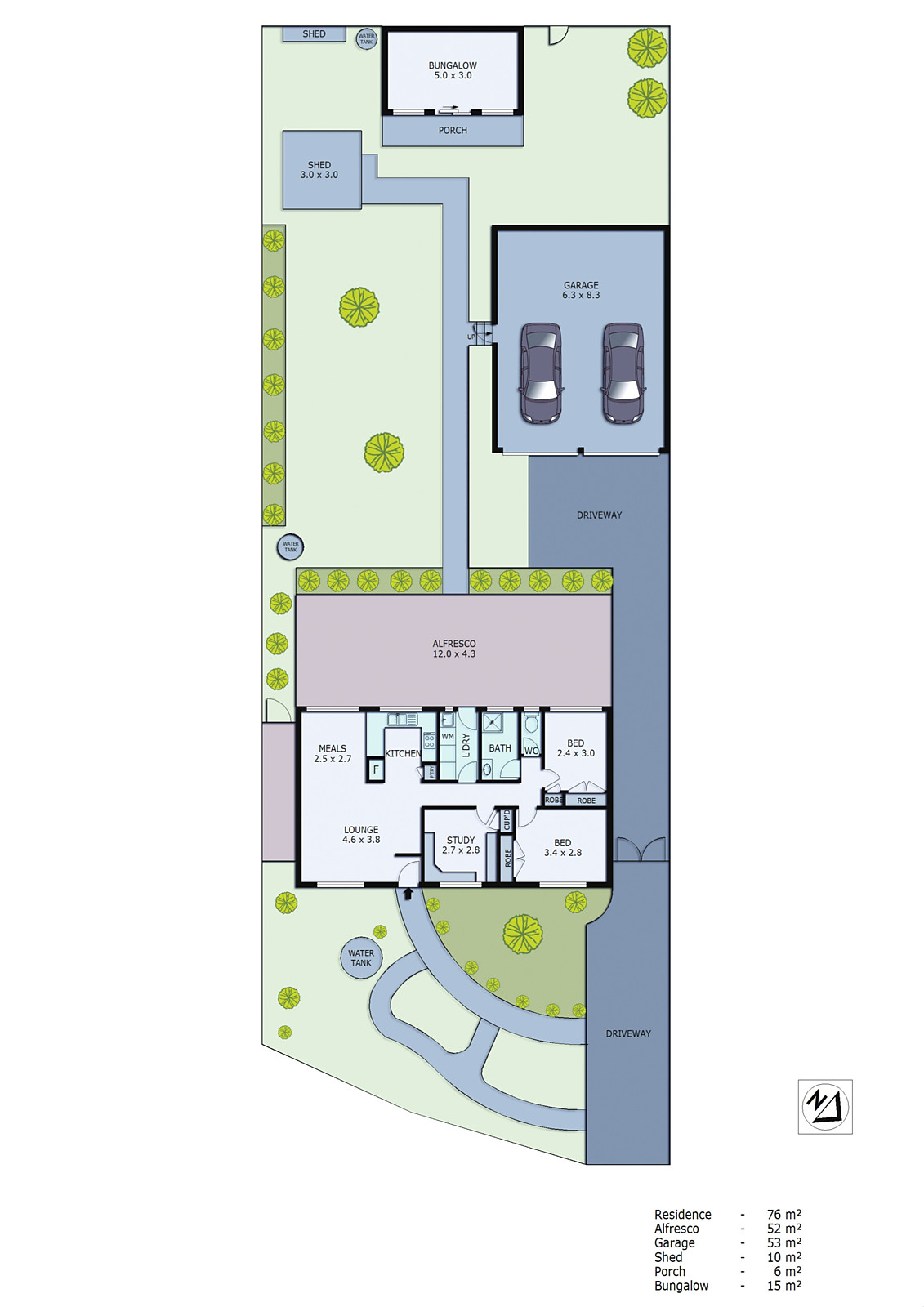 17 Darcy Court, Cranbourne VIC 3977 - Floorplan