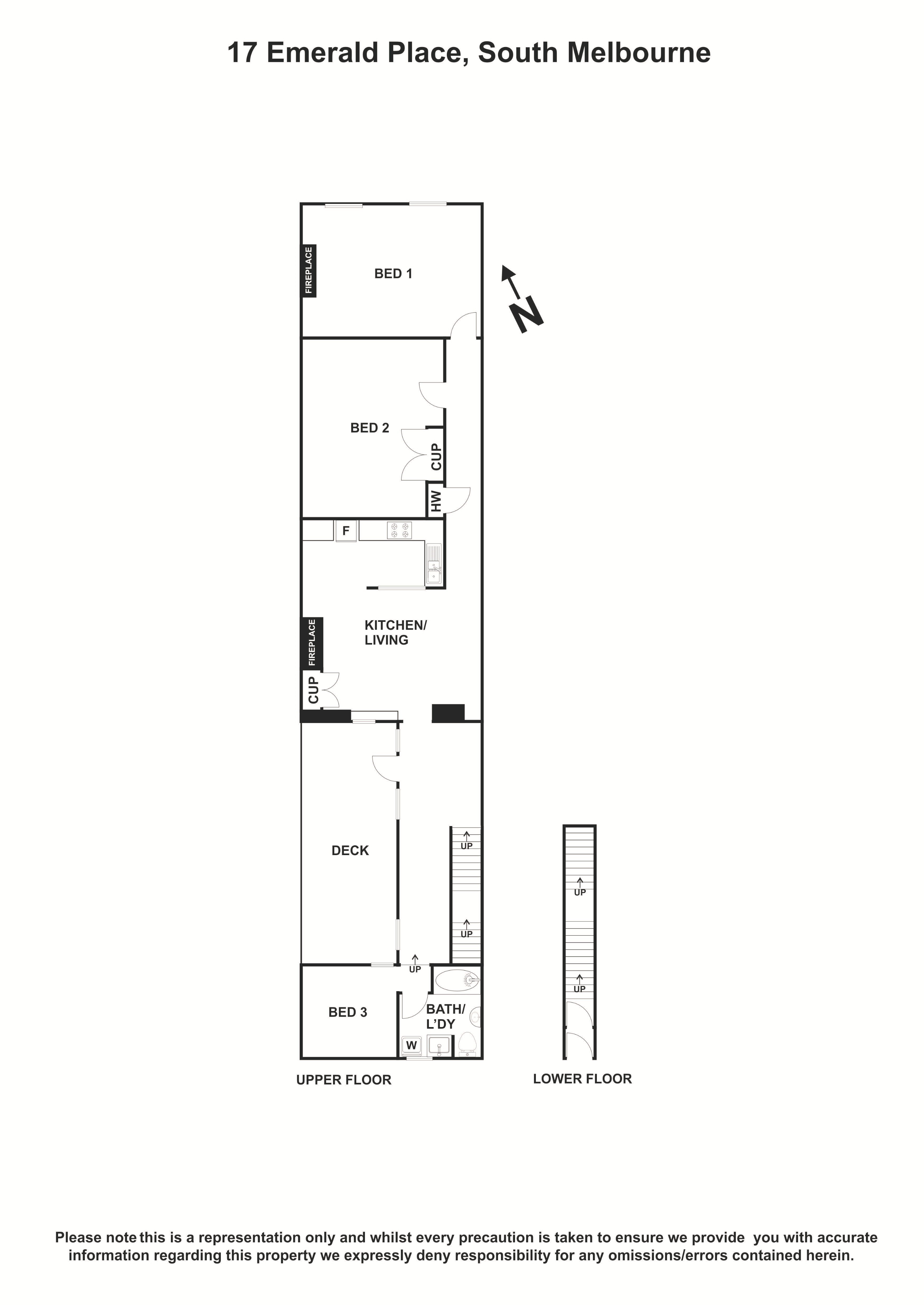 17 Emerald Hill Place, South Melbourne VIC 3205 - Floorplan