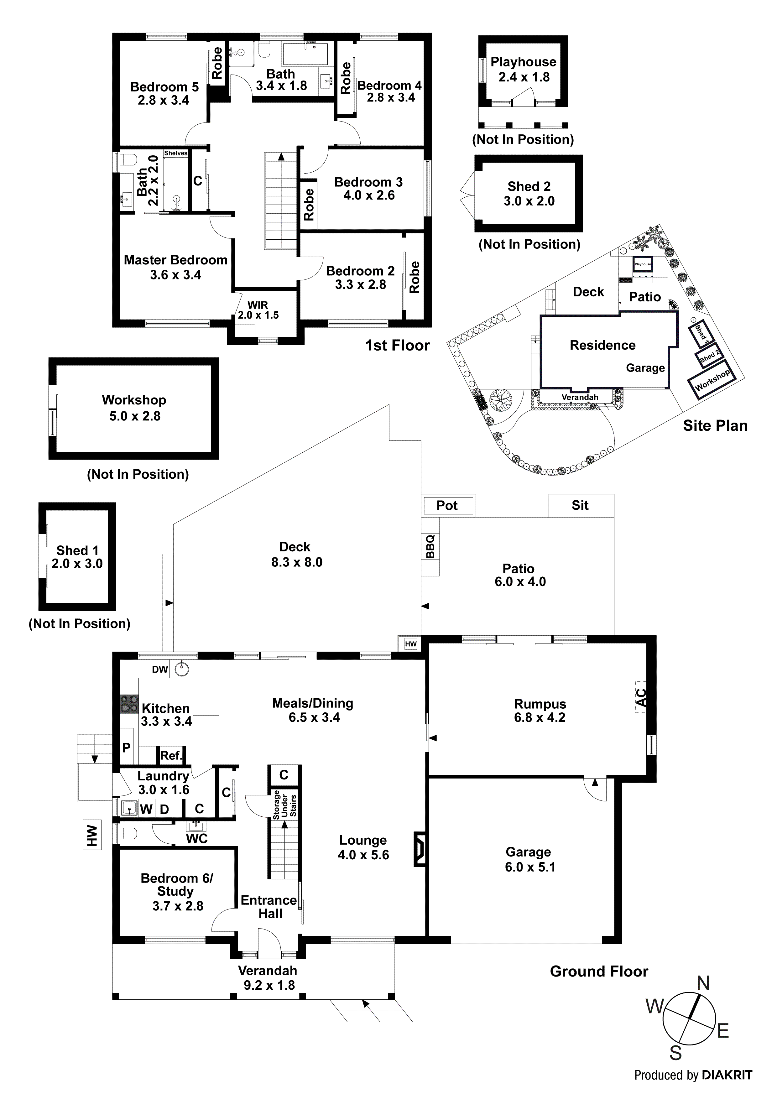 17 Entally Drive, Wheelers Hill VIC 3150 - Floorplan