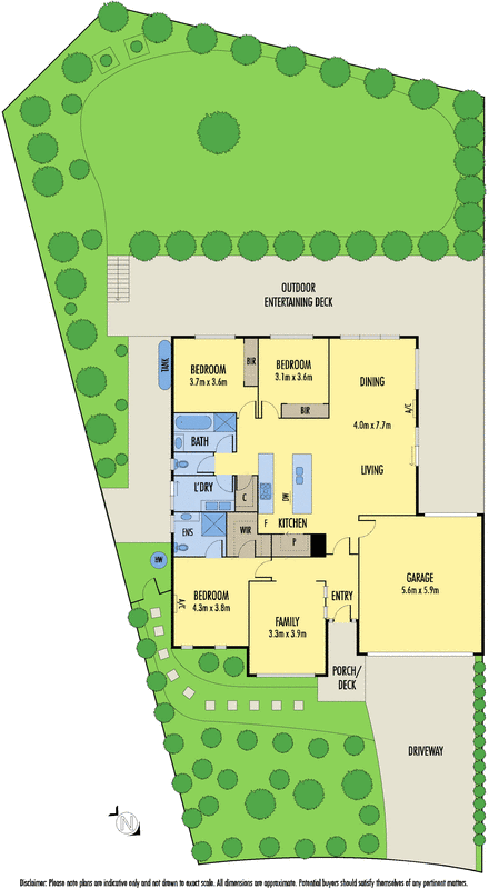 17 Exmoor Close, Highton VIC 3216 - Floorplan