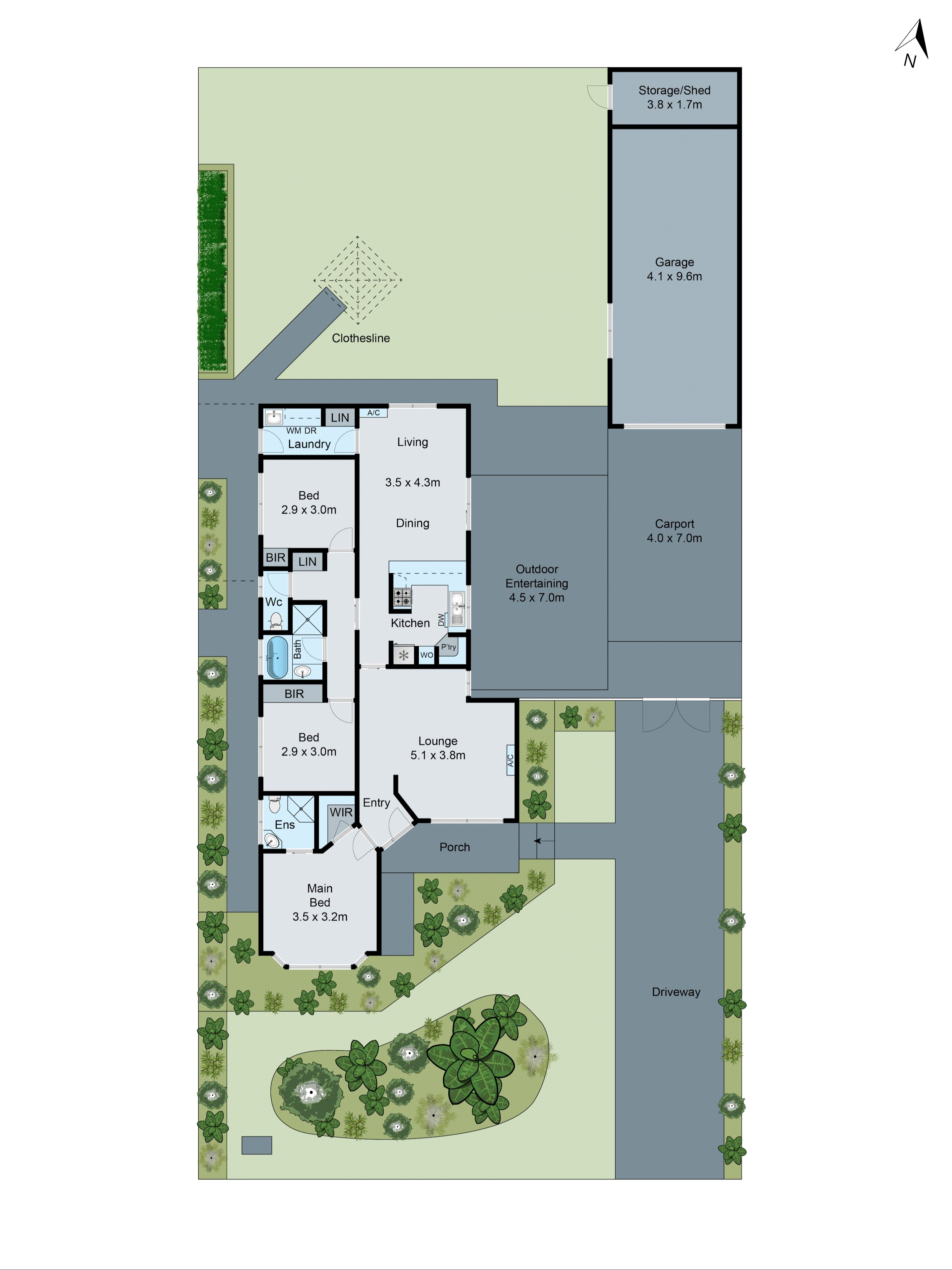 17 Fontaine Street, Grovedale VIC 3216 - Floorplan