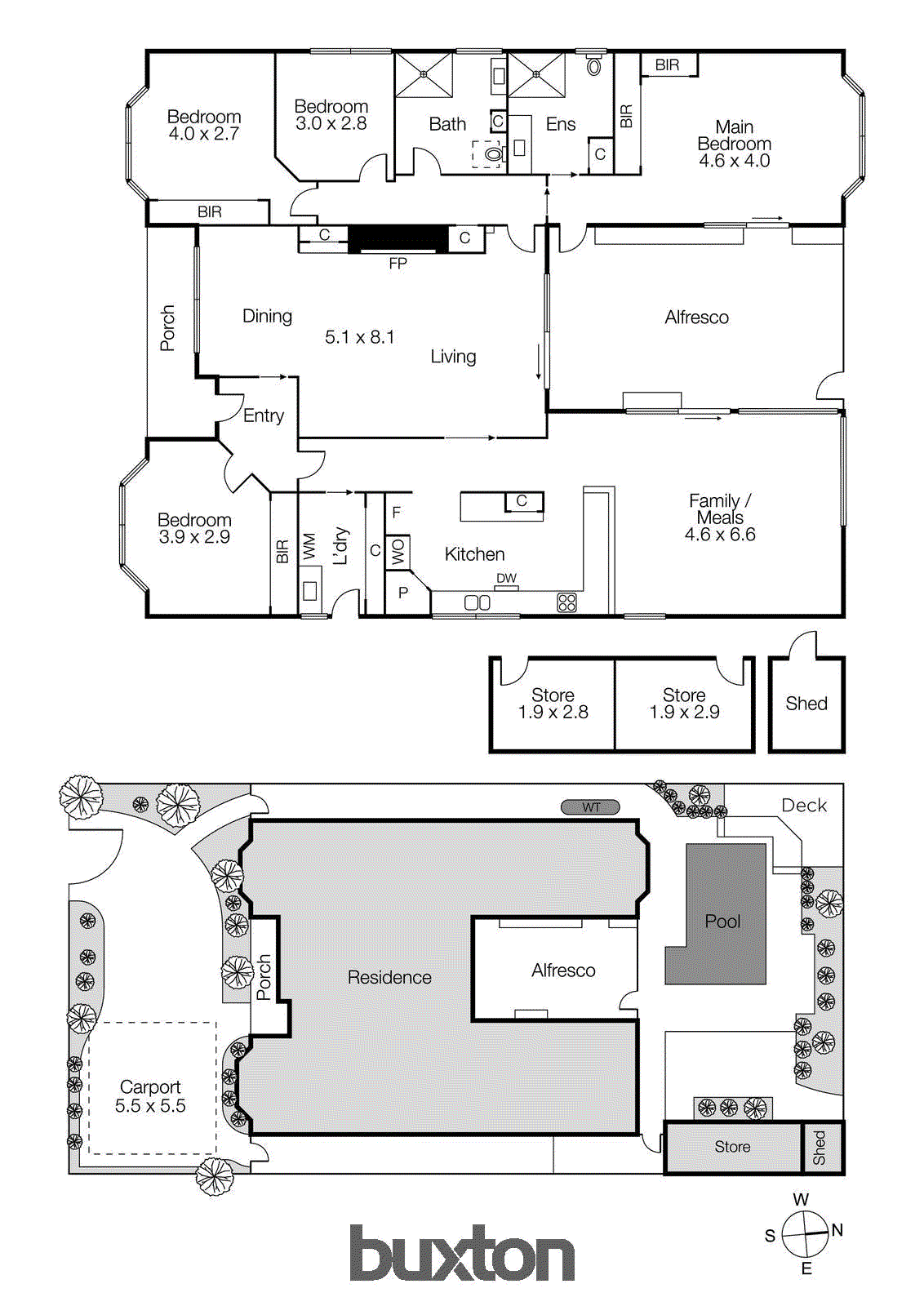 17 Fourth Street, Black Rock VIC 3193 - Floorplan