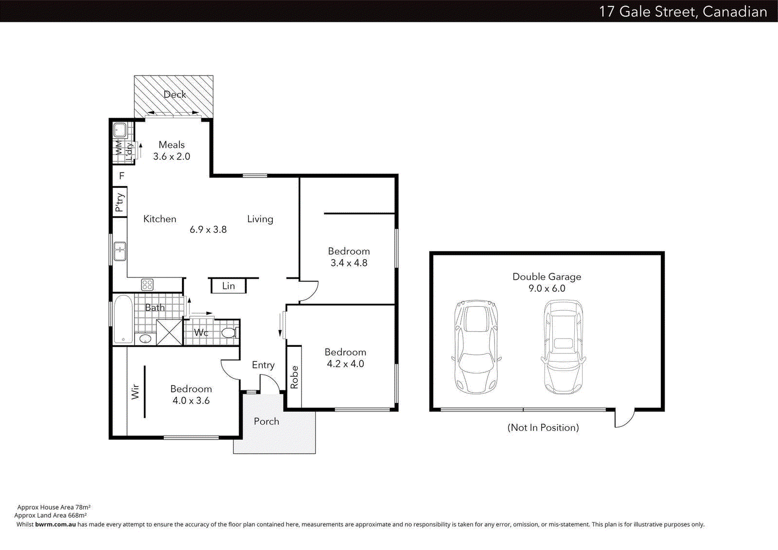 17 Gale Street, Canadian VIC 3350 - Floorplan