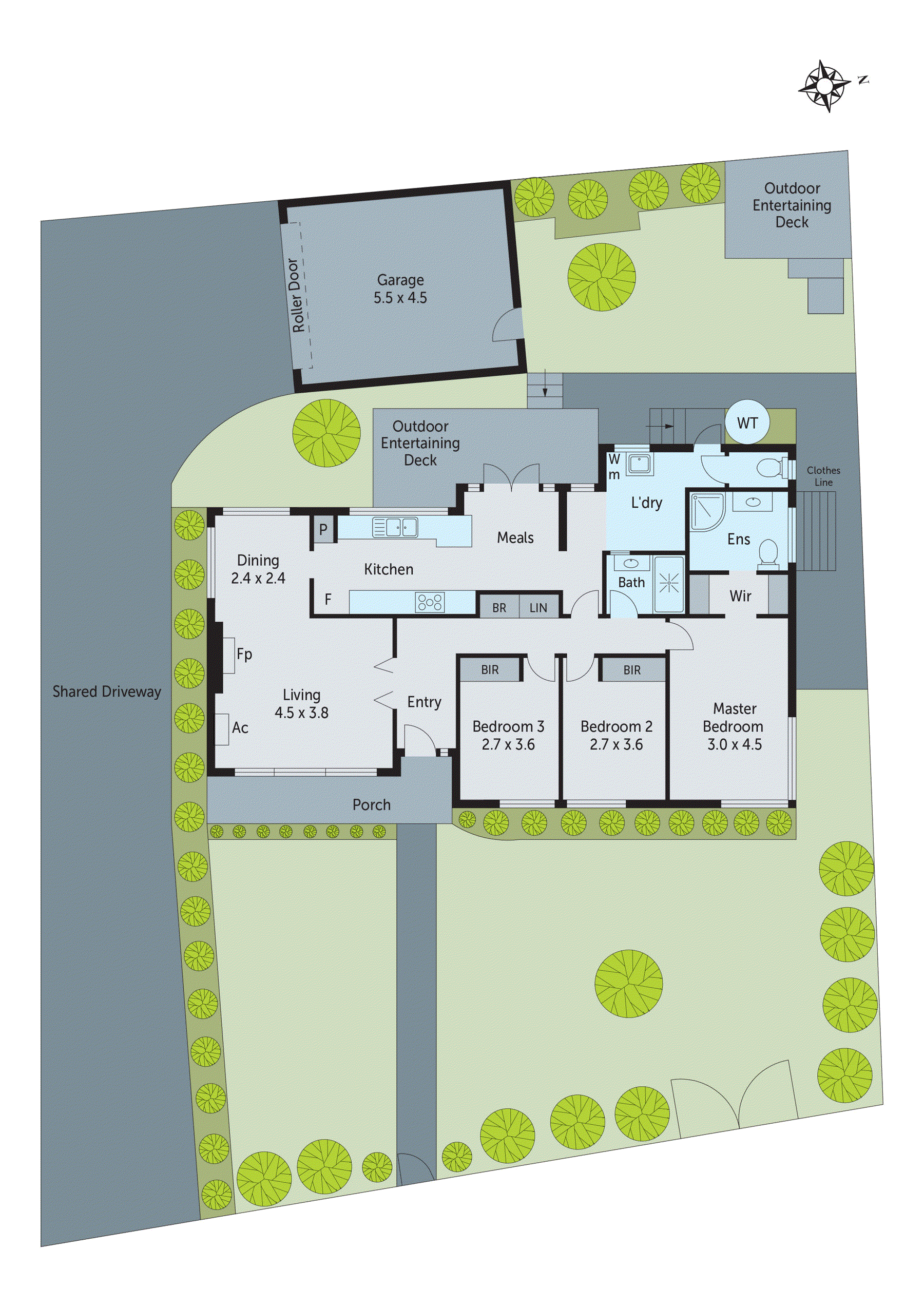 1/7 Gallois Gardens, Leopold VIC 3224 - Floorplan